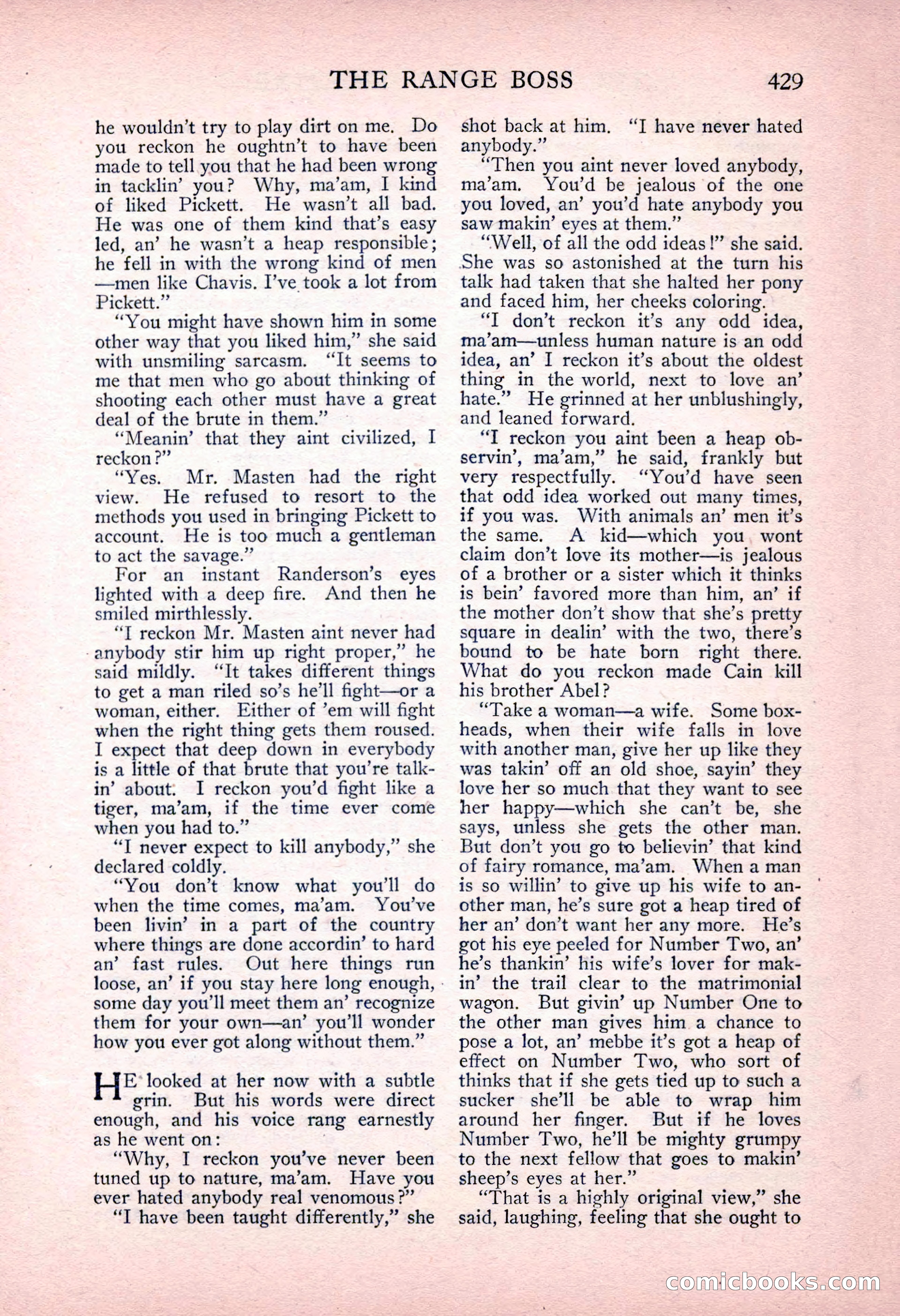The Blue Book Magazine, June 1916 — page 193 of 262