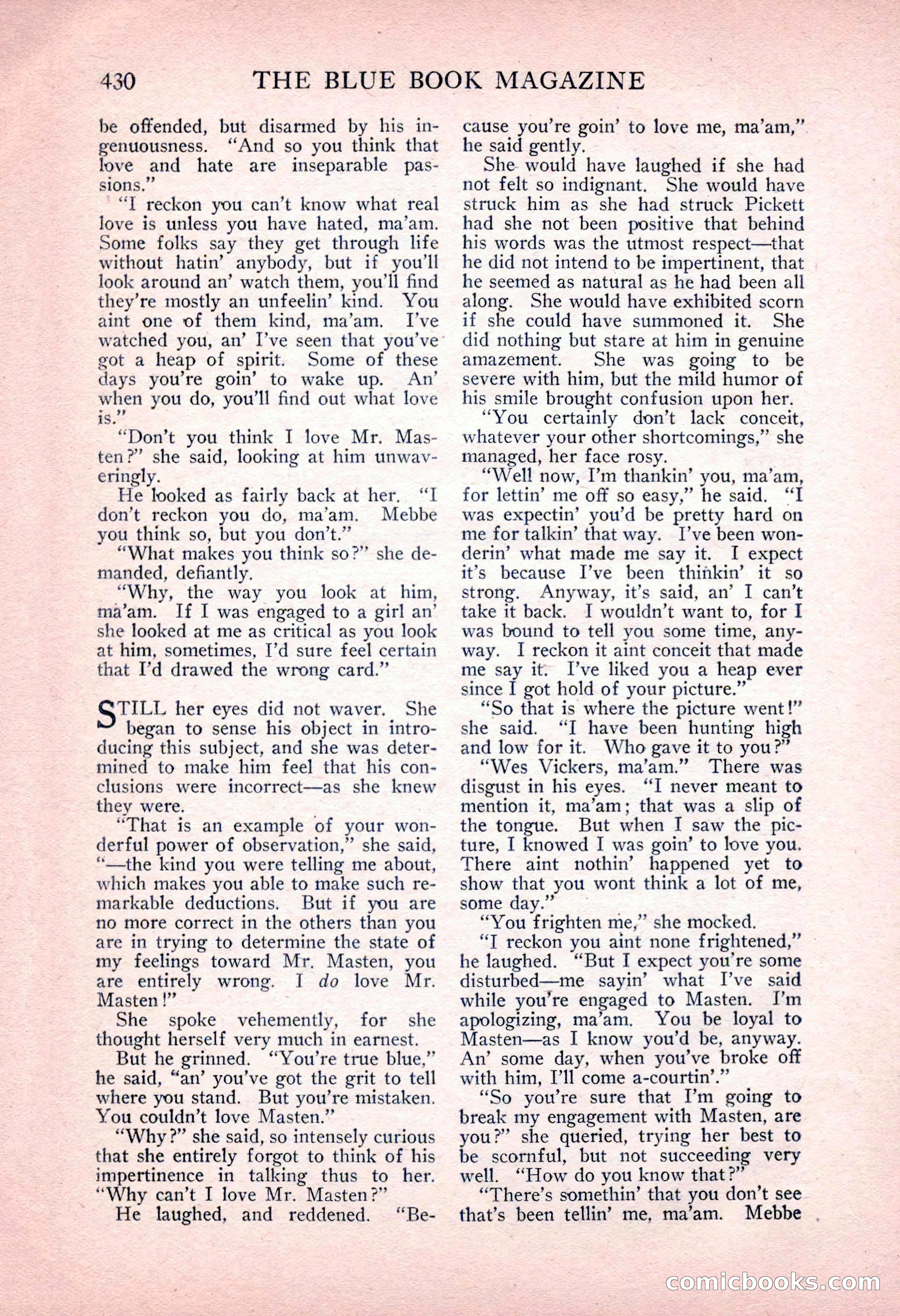 The Blue Book Magazine, June 1916 — page 194 of 262