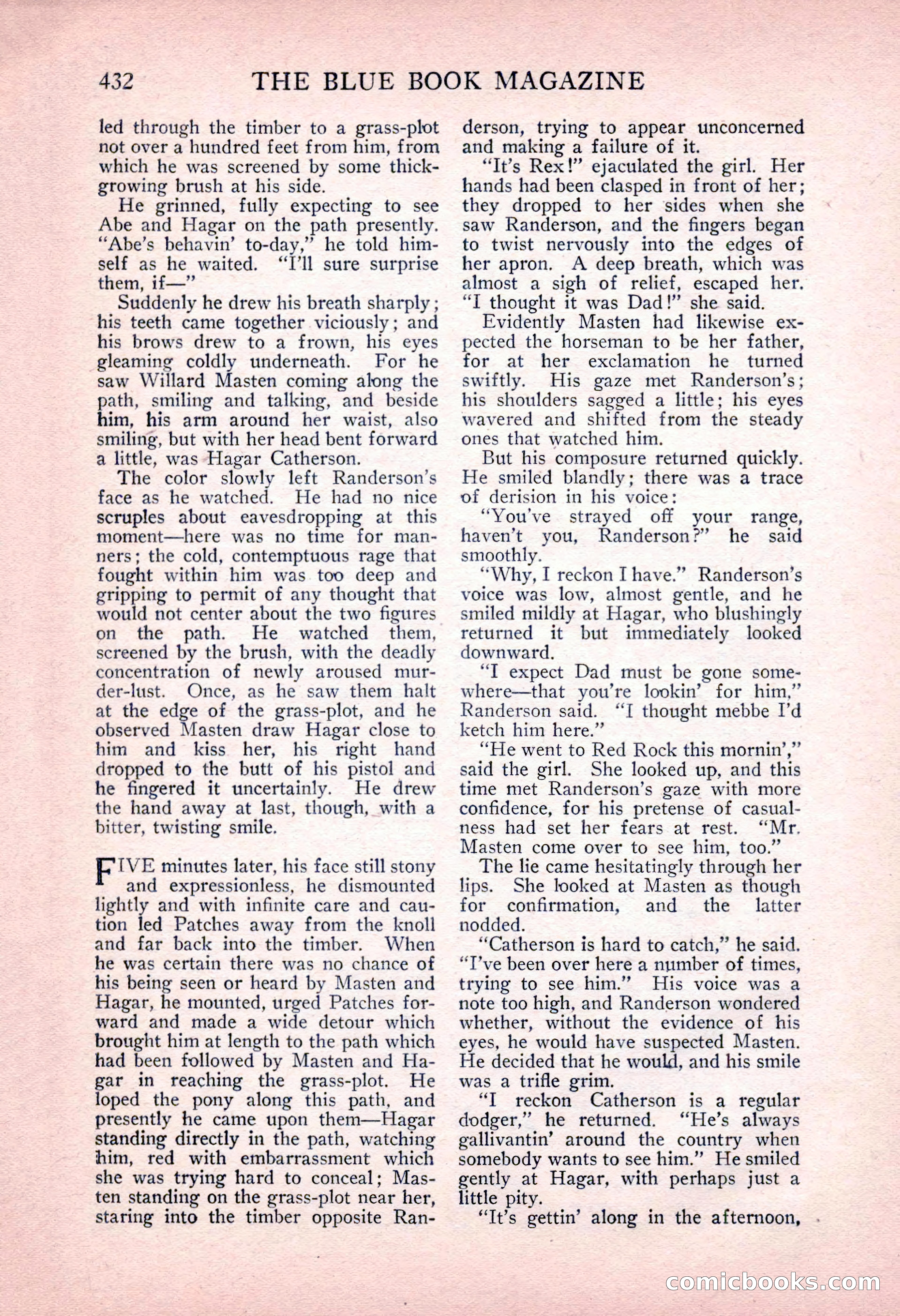 The Blue Book Magazine, June 1916 — page 196 of 262