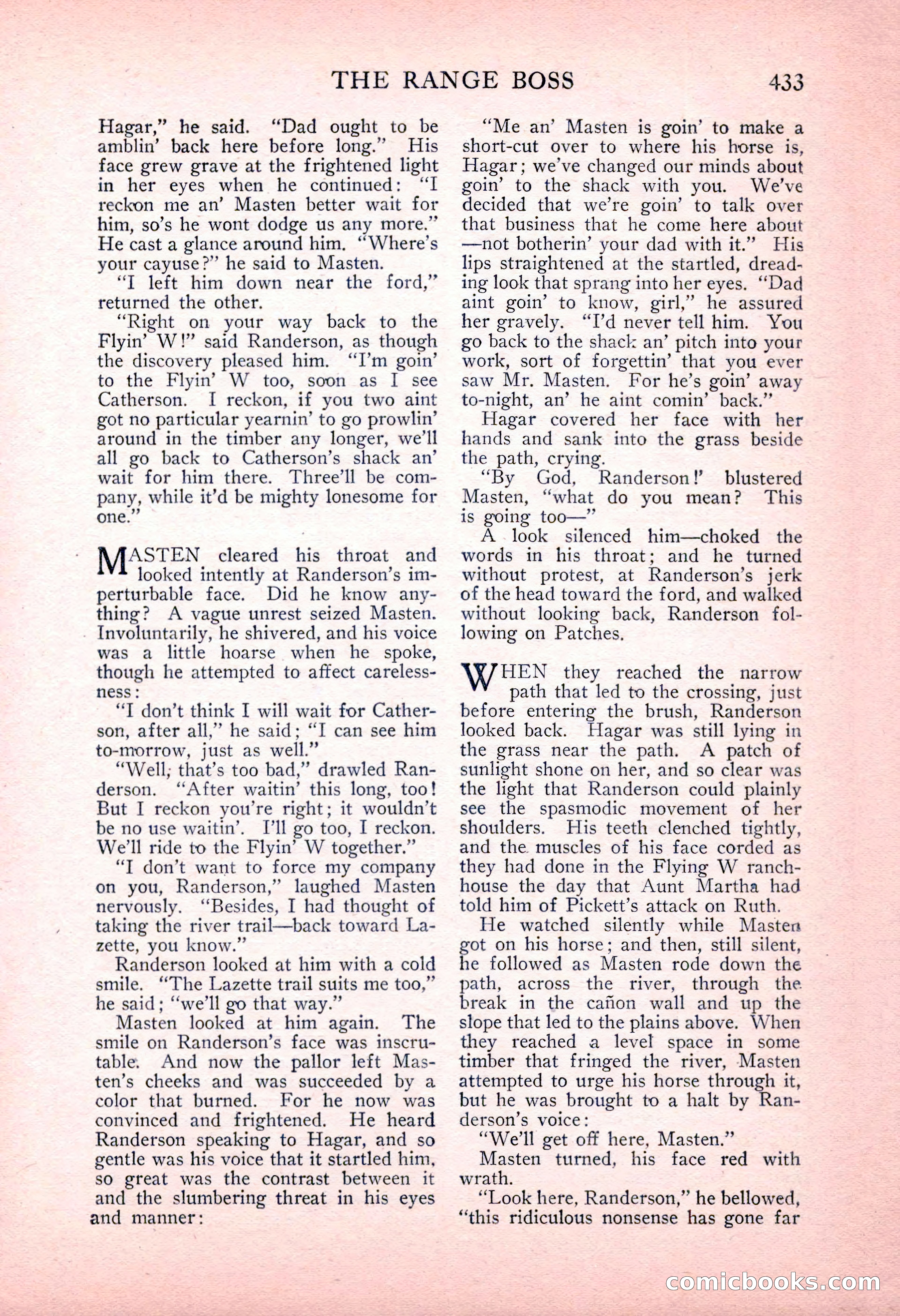 The Blue Book Magazine, June 1916 — page 197 of 262