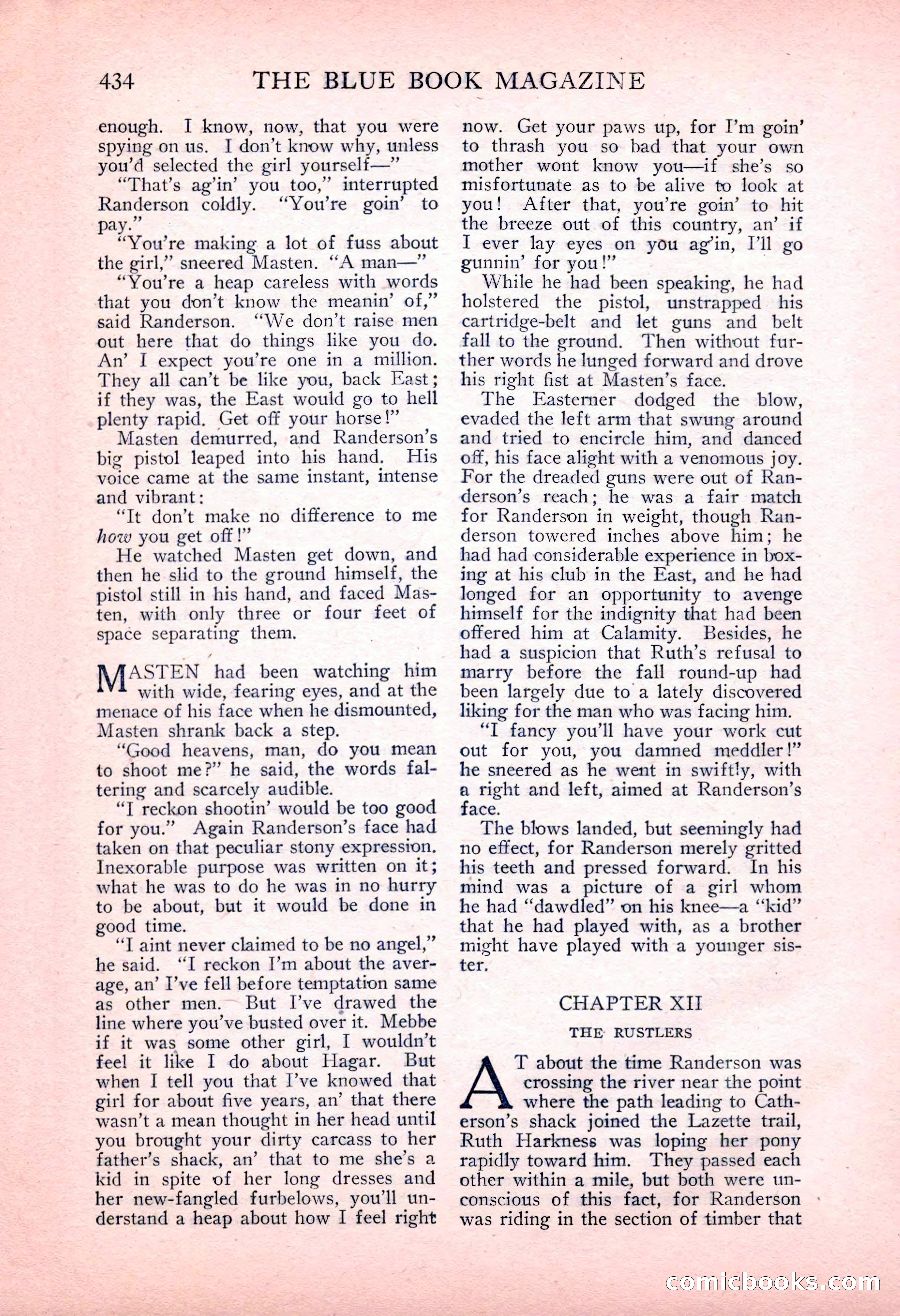 The Blue Book Magazine, June 1916 — page 198 of 262