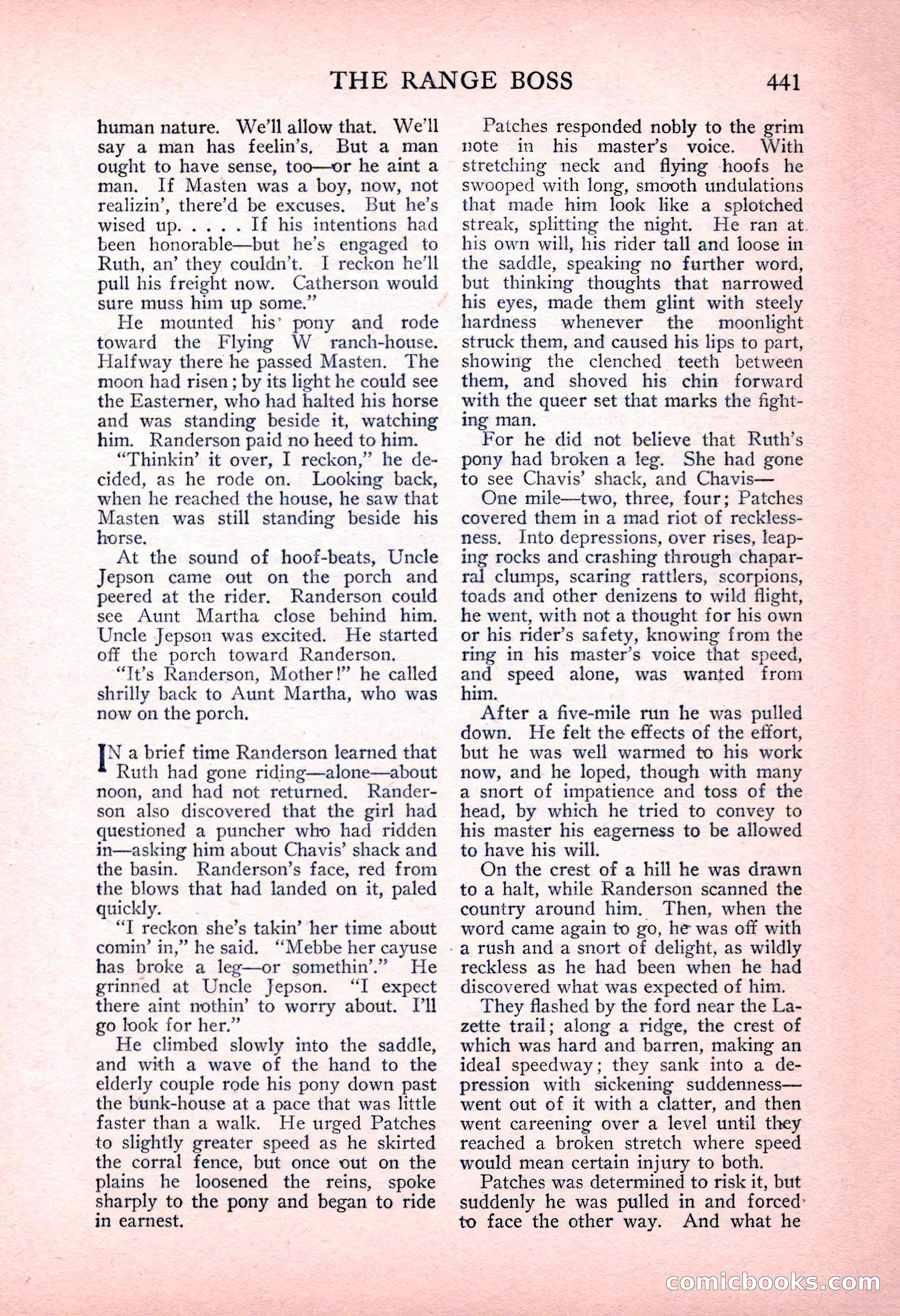 The Blue Book Magazine, June 1916 — page 205 of 262