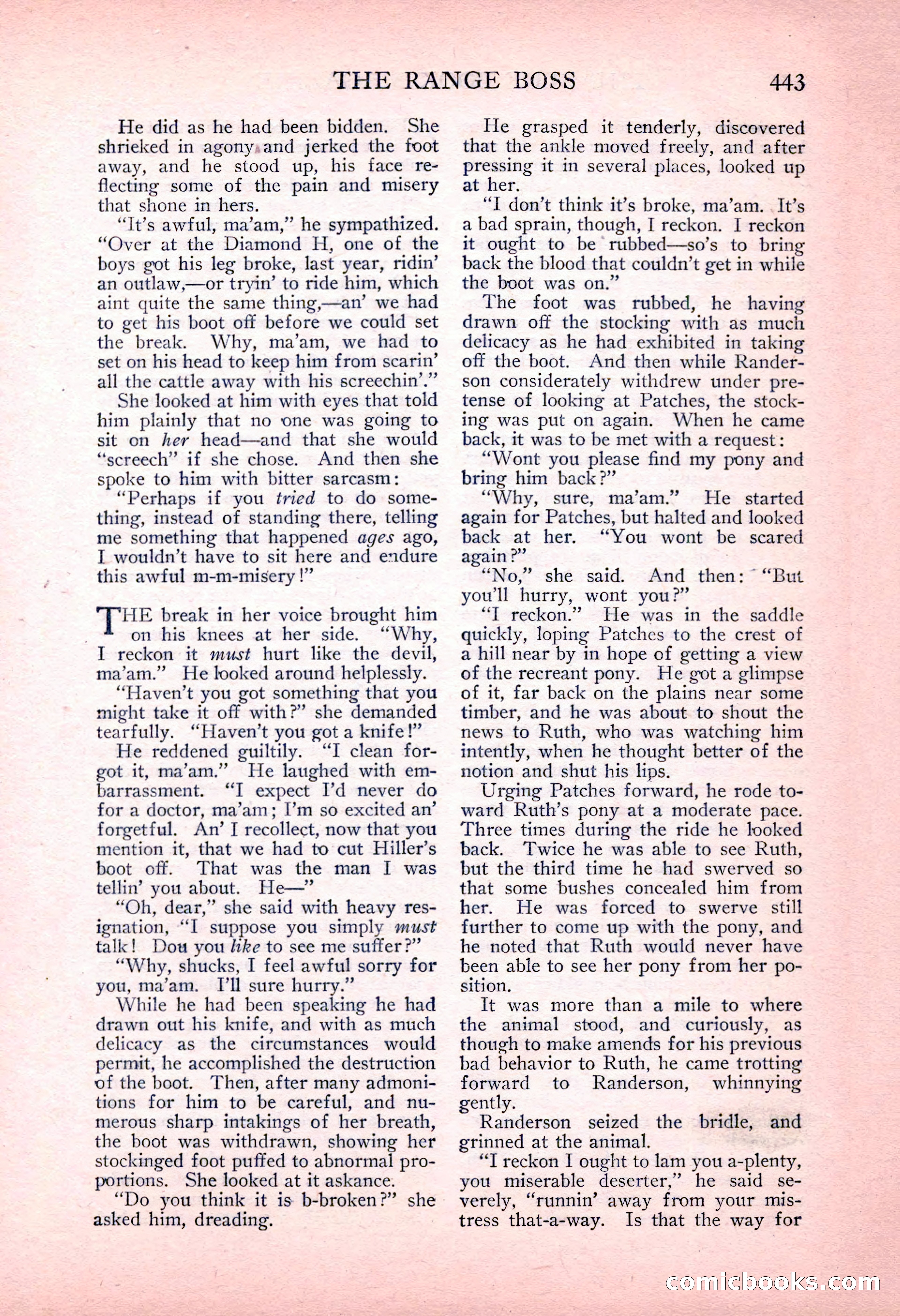The Blue Book Magazine, June 1916 — page 207 of 262