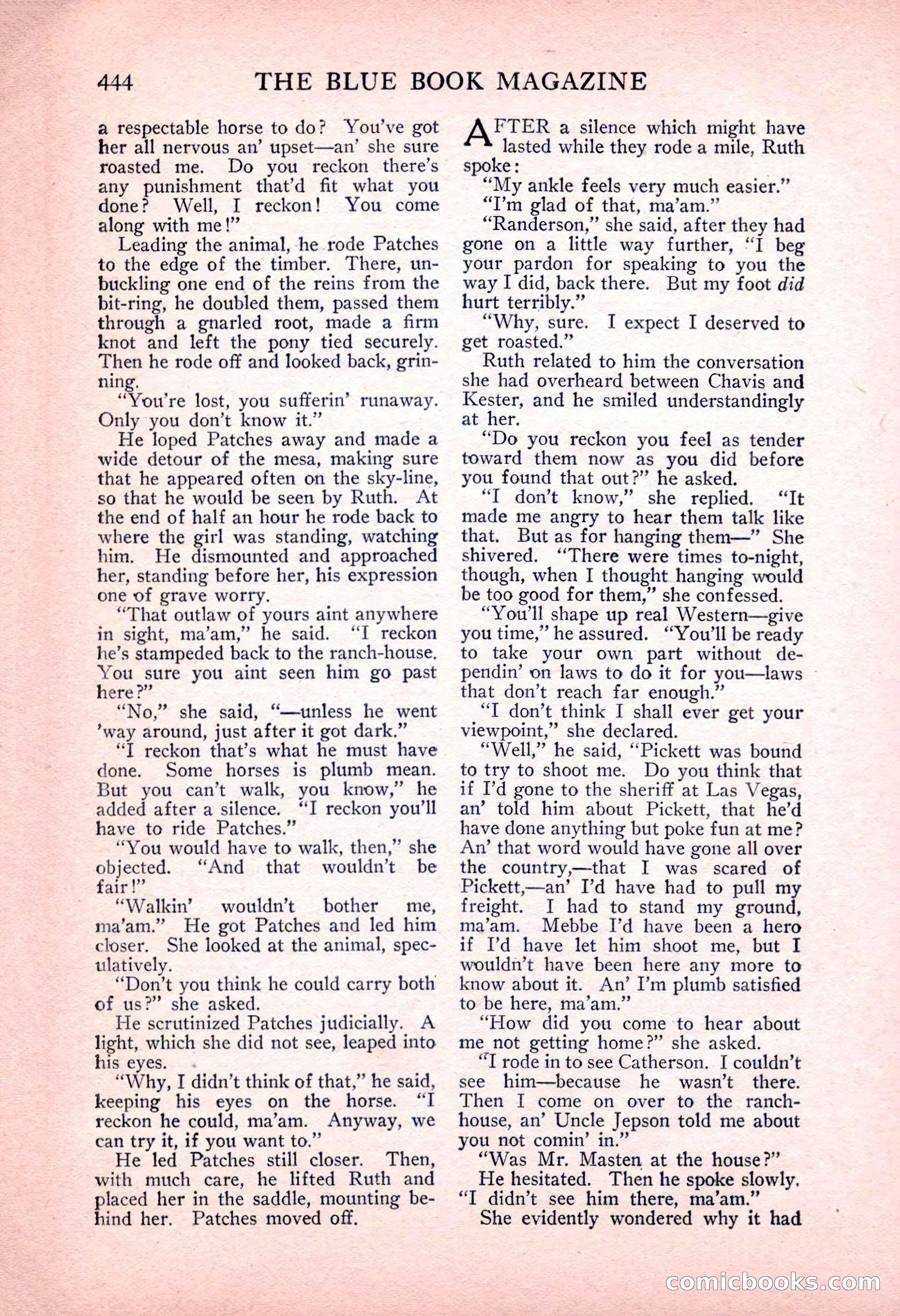 The Blue Book Magazine, June 1916 — page 208 of 262