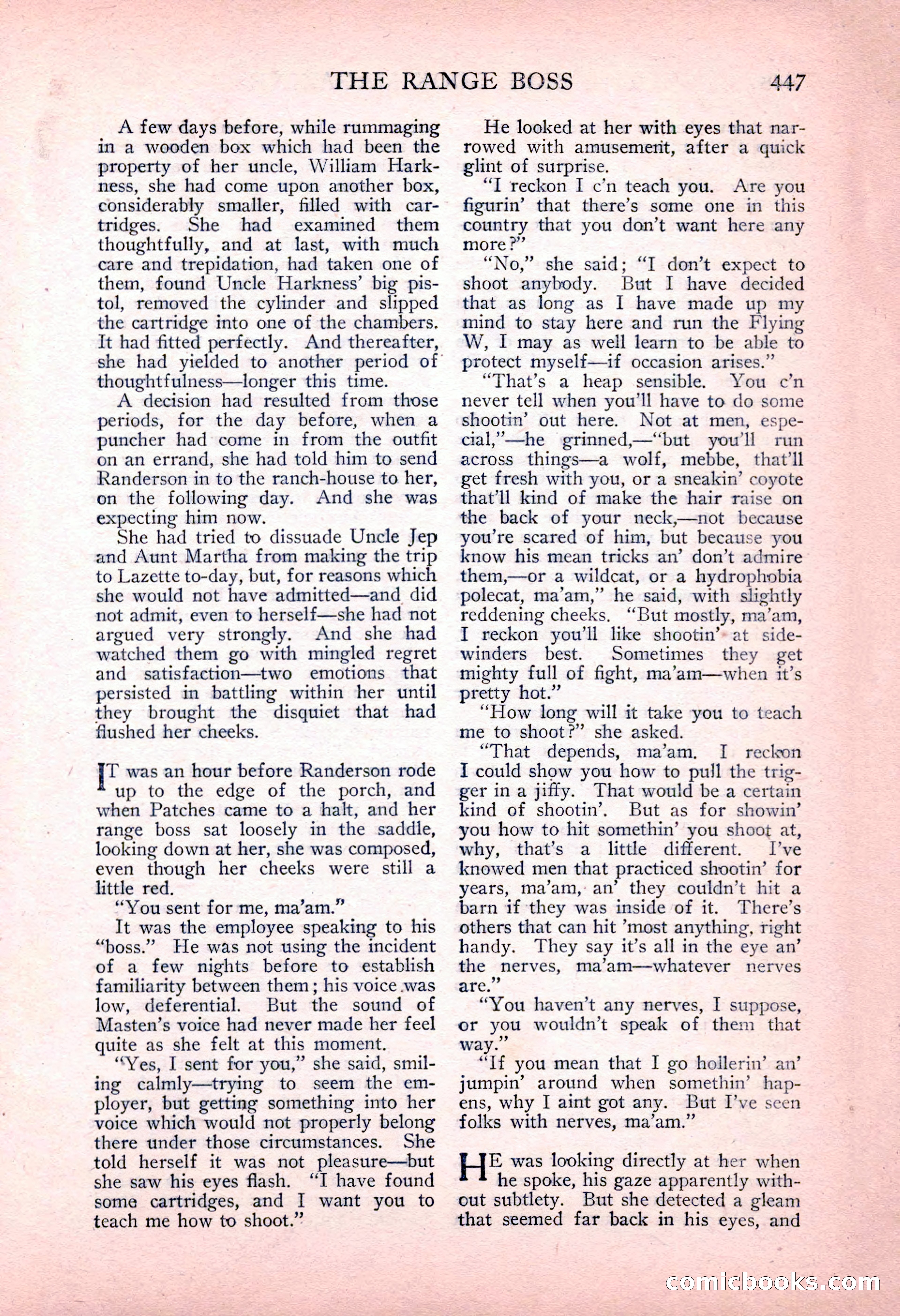 The Blue Book Magazine, June 1916 — page 211 of 262