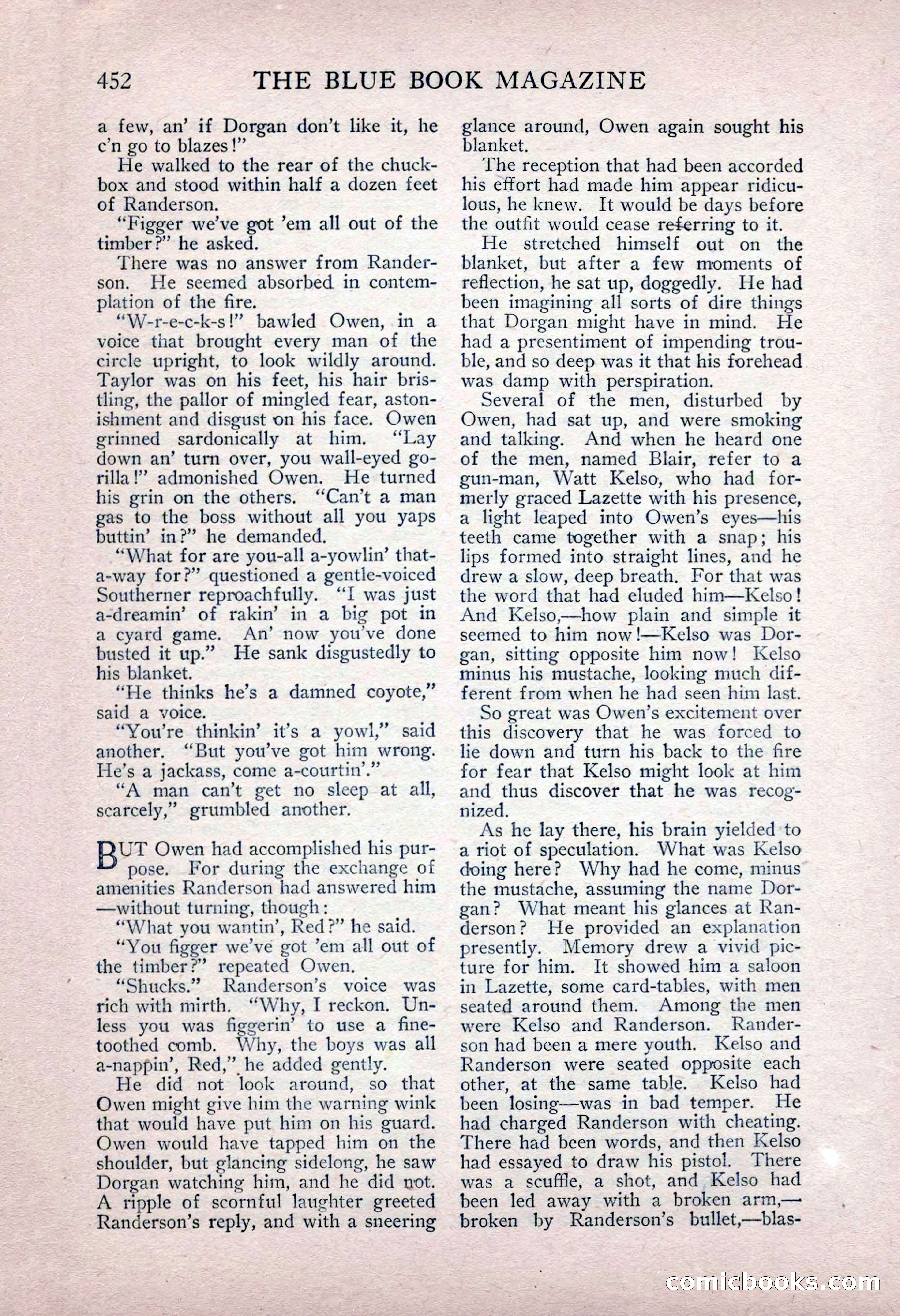 The Blue Book Magazine, June 1916 — page 216 of 262