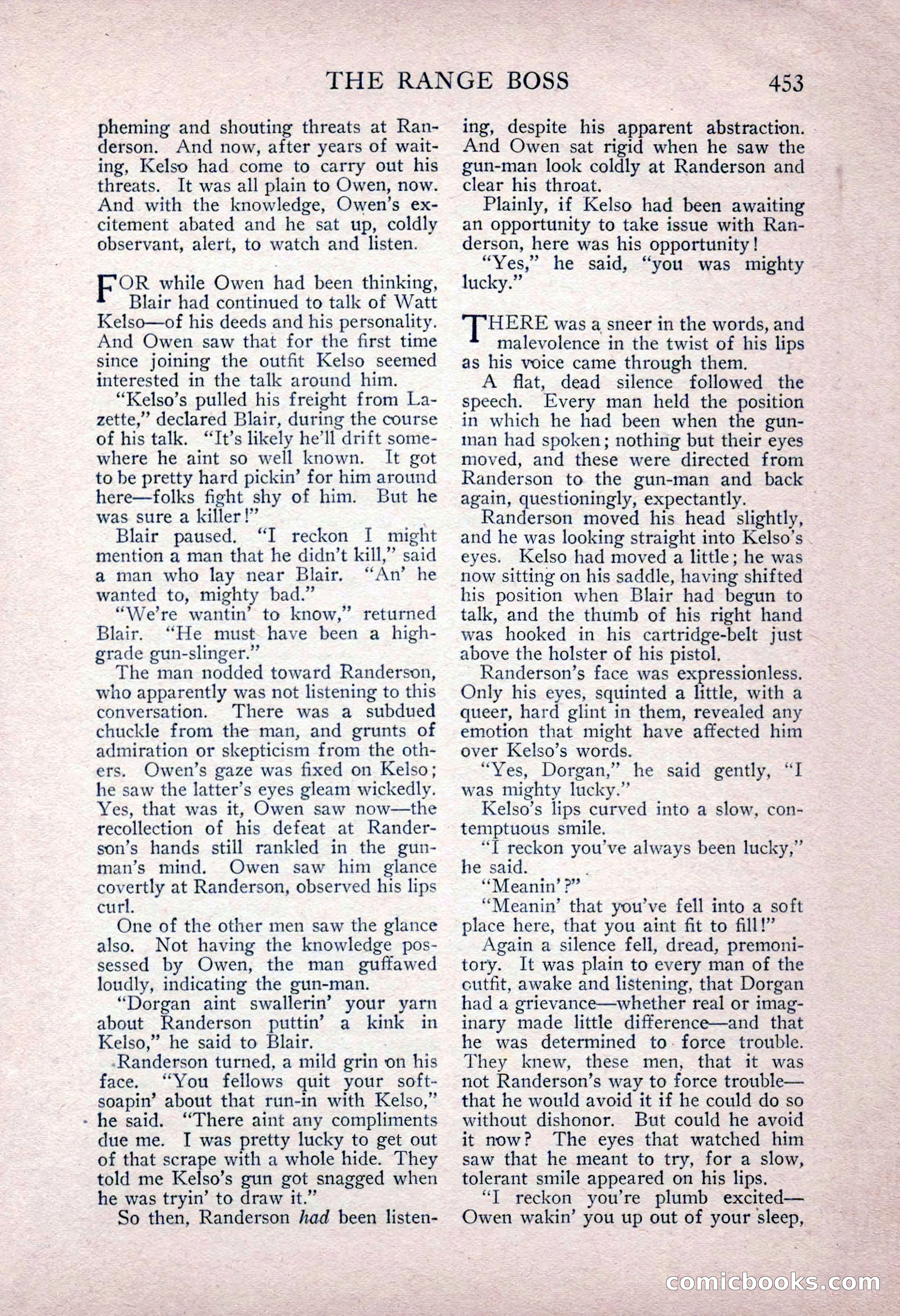 The Blue Book Magazine, June 1916 — page 217 of 262
