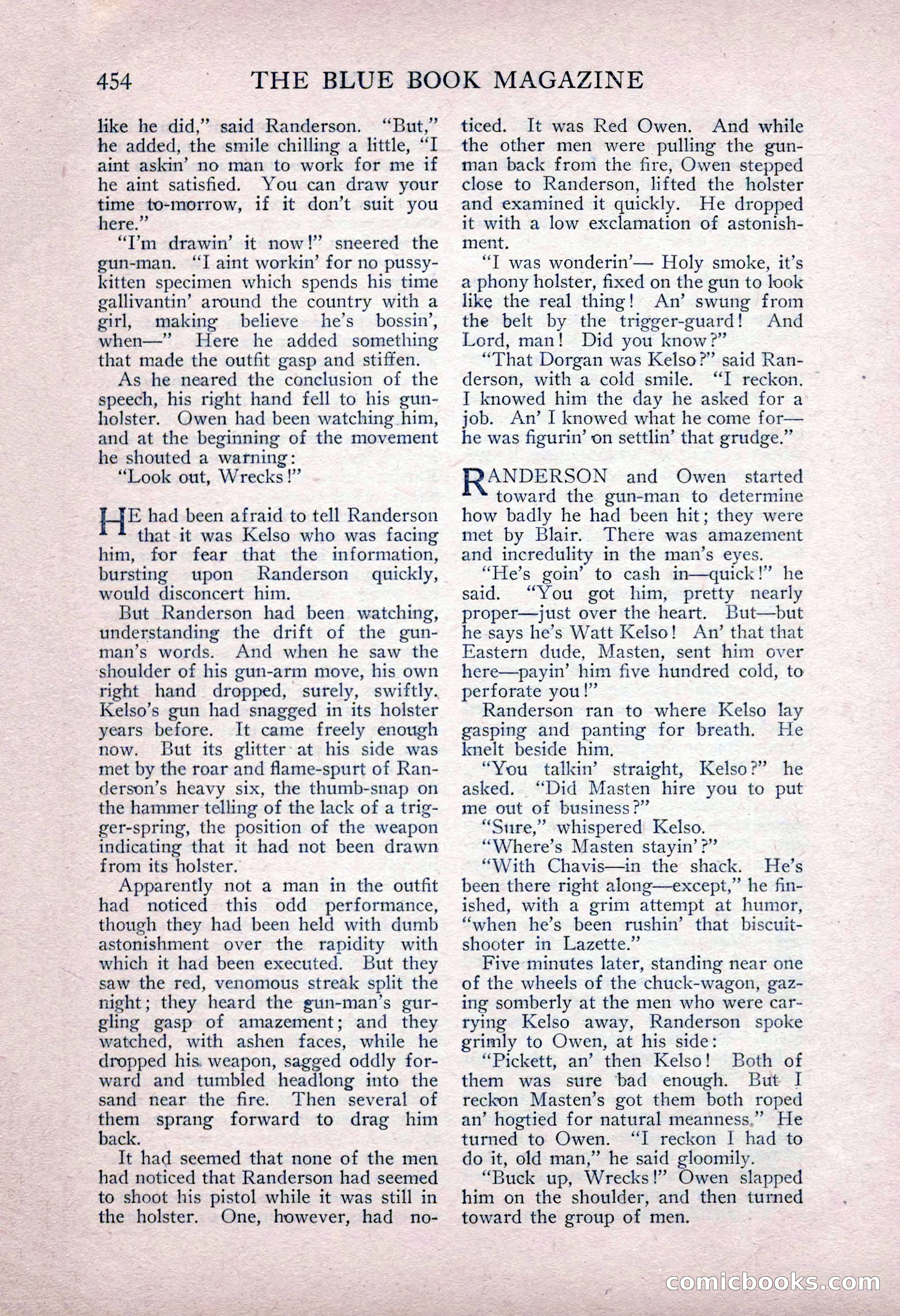 The Blue Book Magazine, June 1916 — page 218 of 262