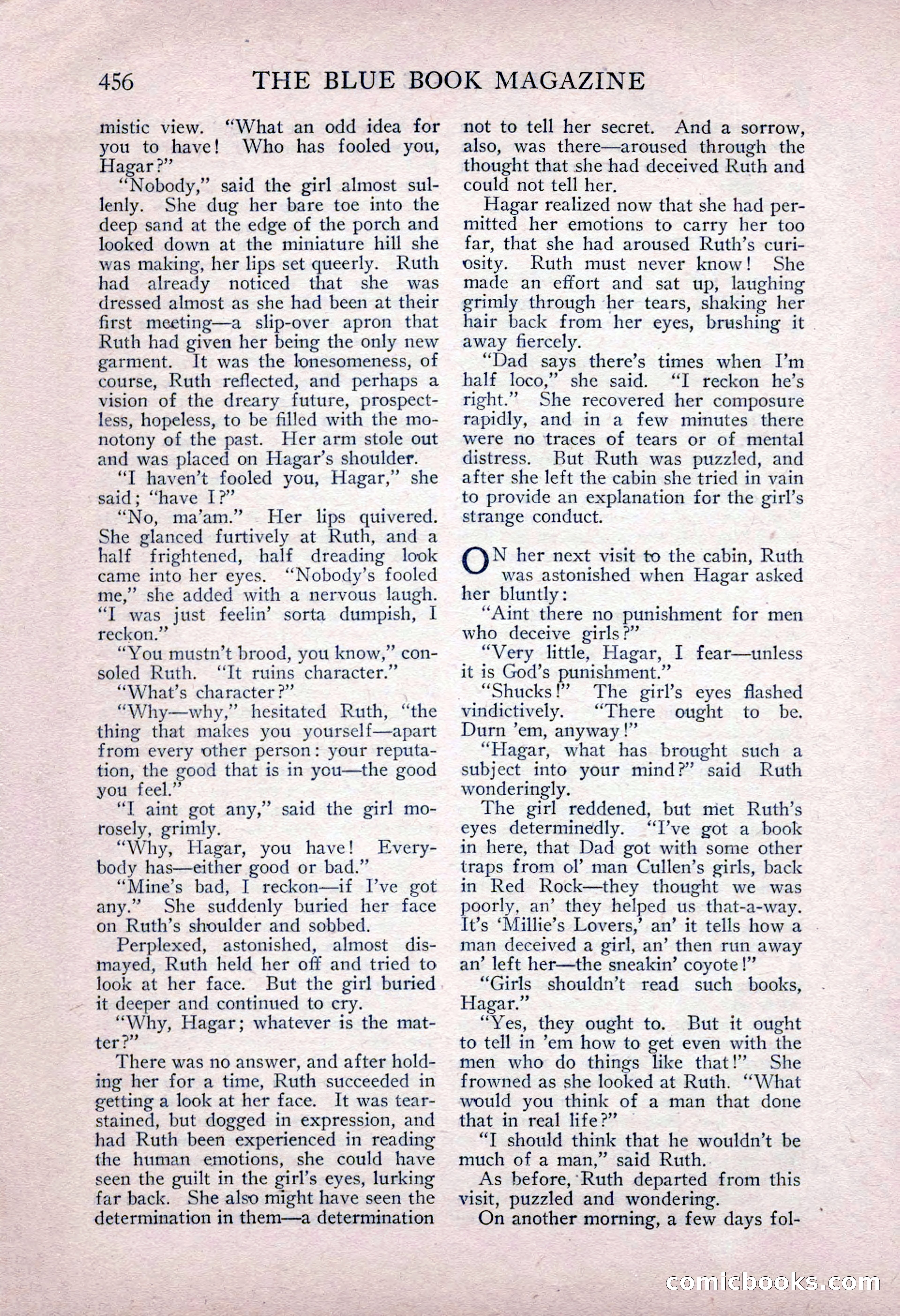 The Blue Book Magazine, June 1916 — page 220 of 262