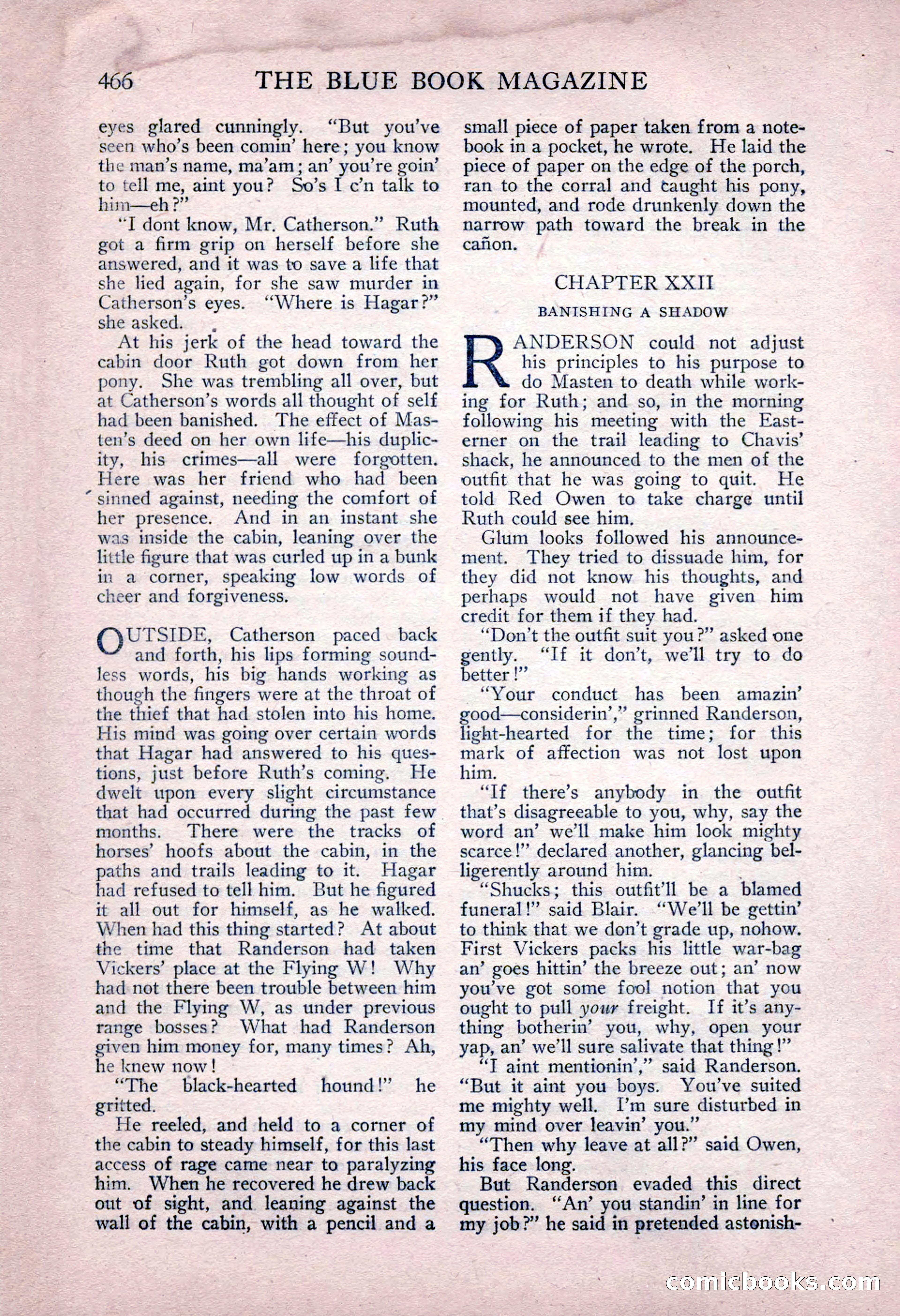 The Blue Book Magazine, June 1916 — page 230 of 262