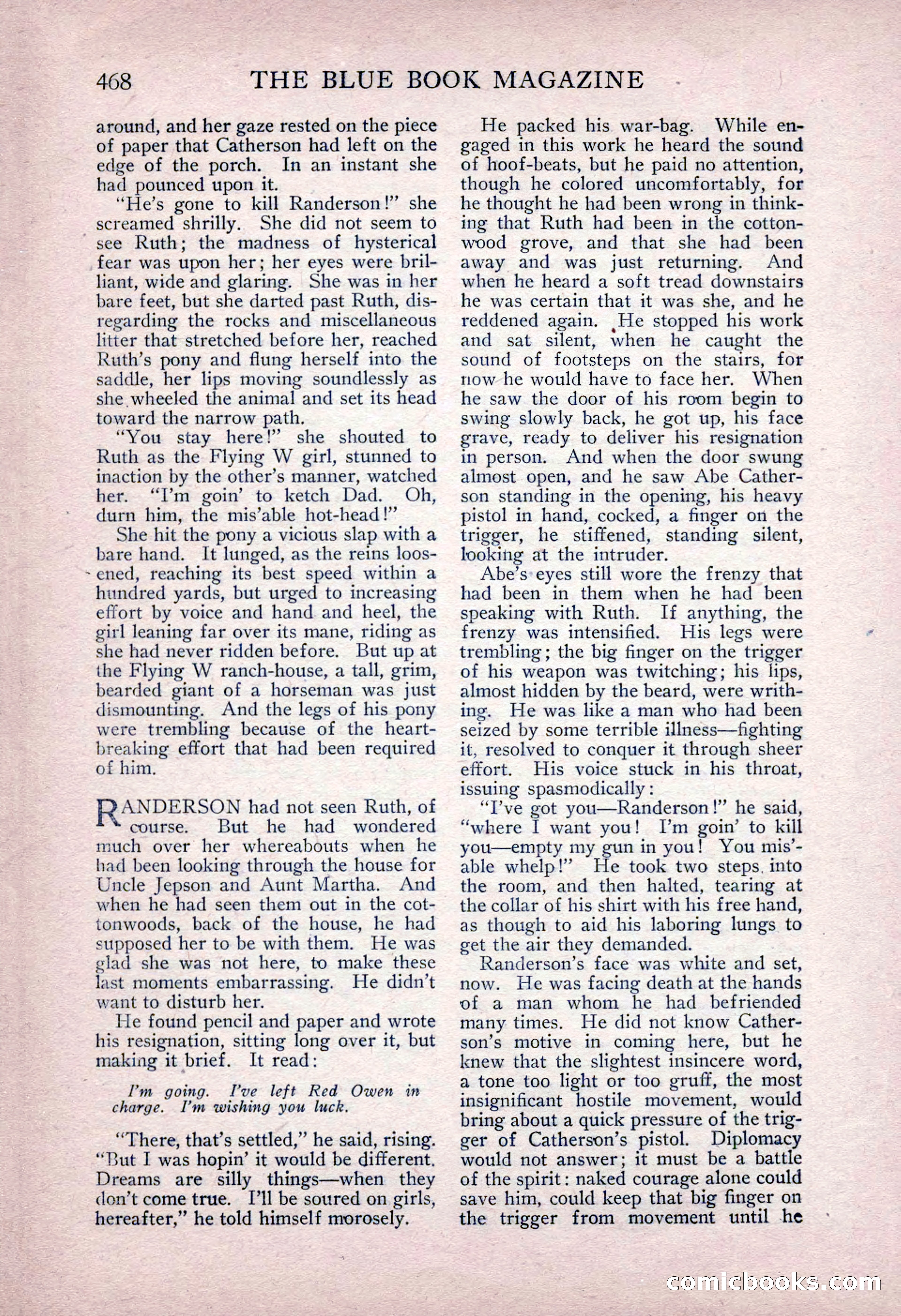 The Blue Book Magazine, June 1916 — page 232 of 262