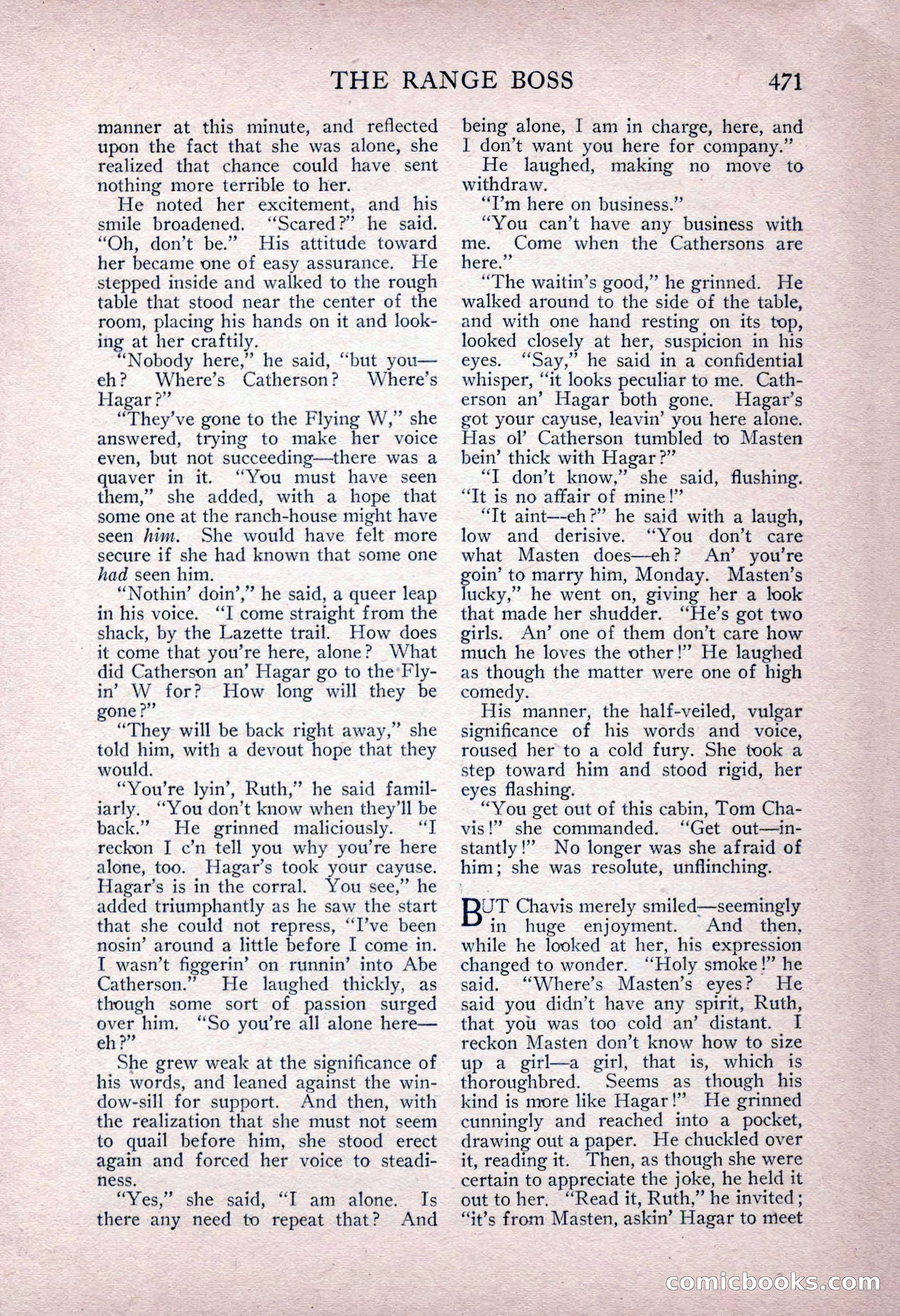 The Blue Book Magazine, June 1916 — page 235 of 262