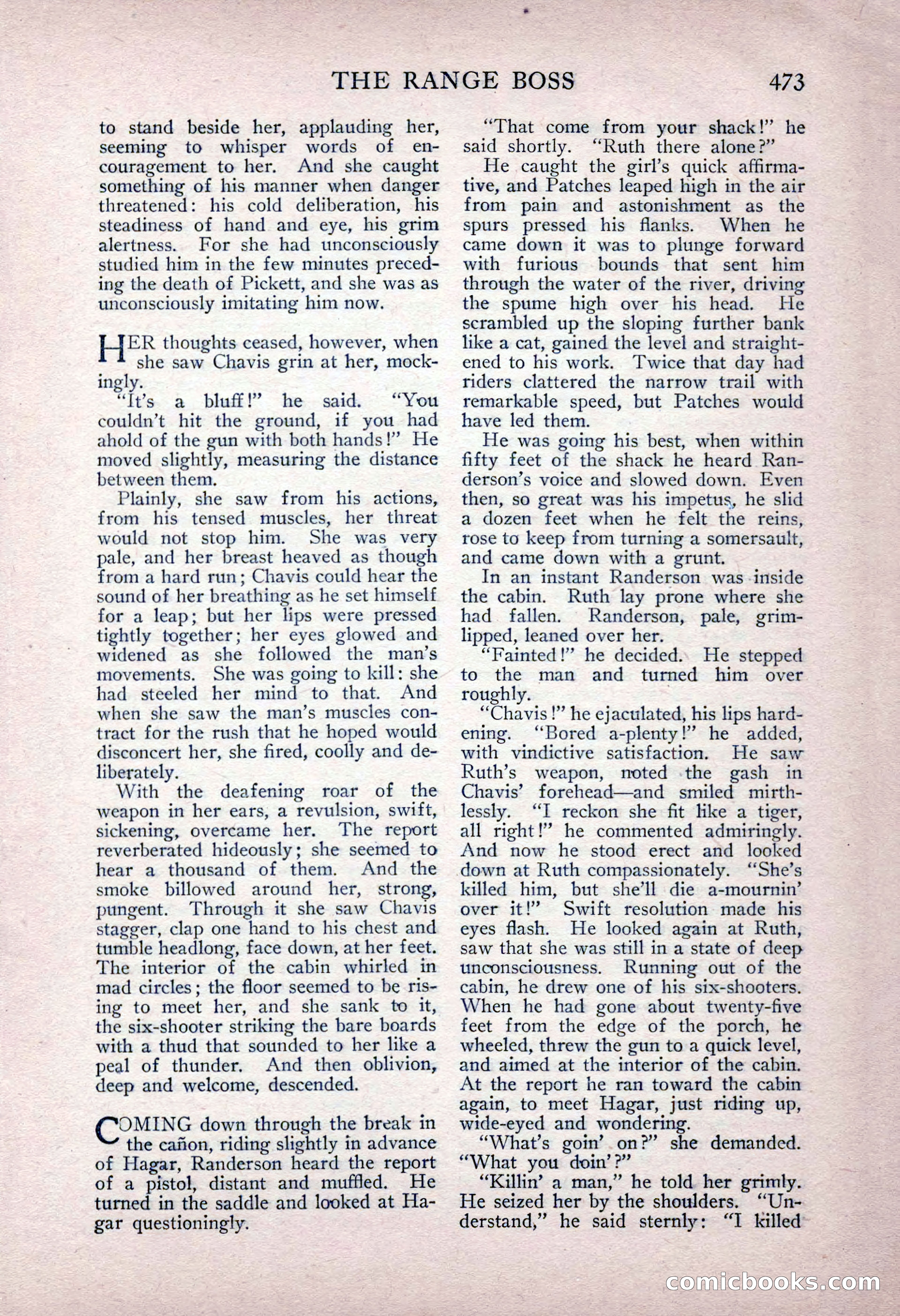 The Blue Book Magazine, June 1916 — page 237 of 262