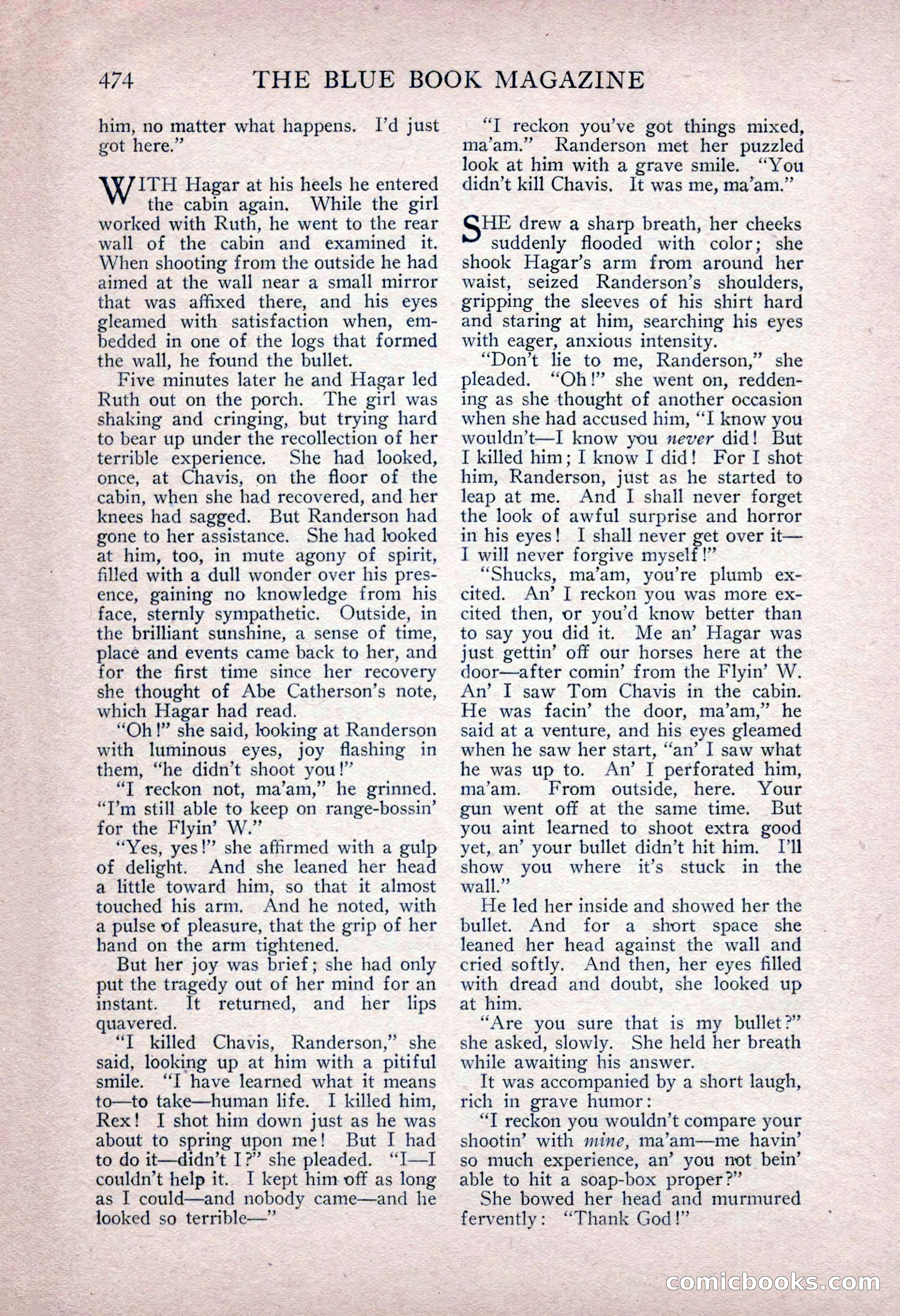 The Blue Book Magazine, June 1916 — page 238 of 262