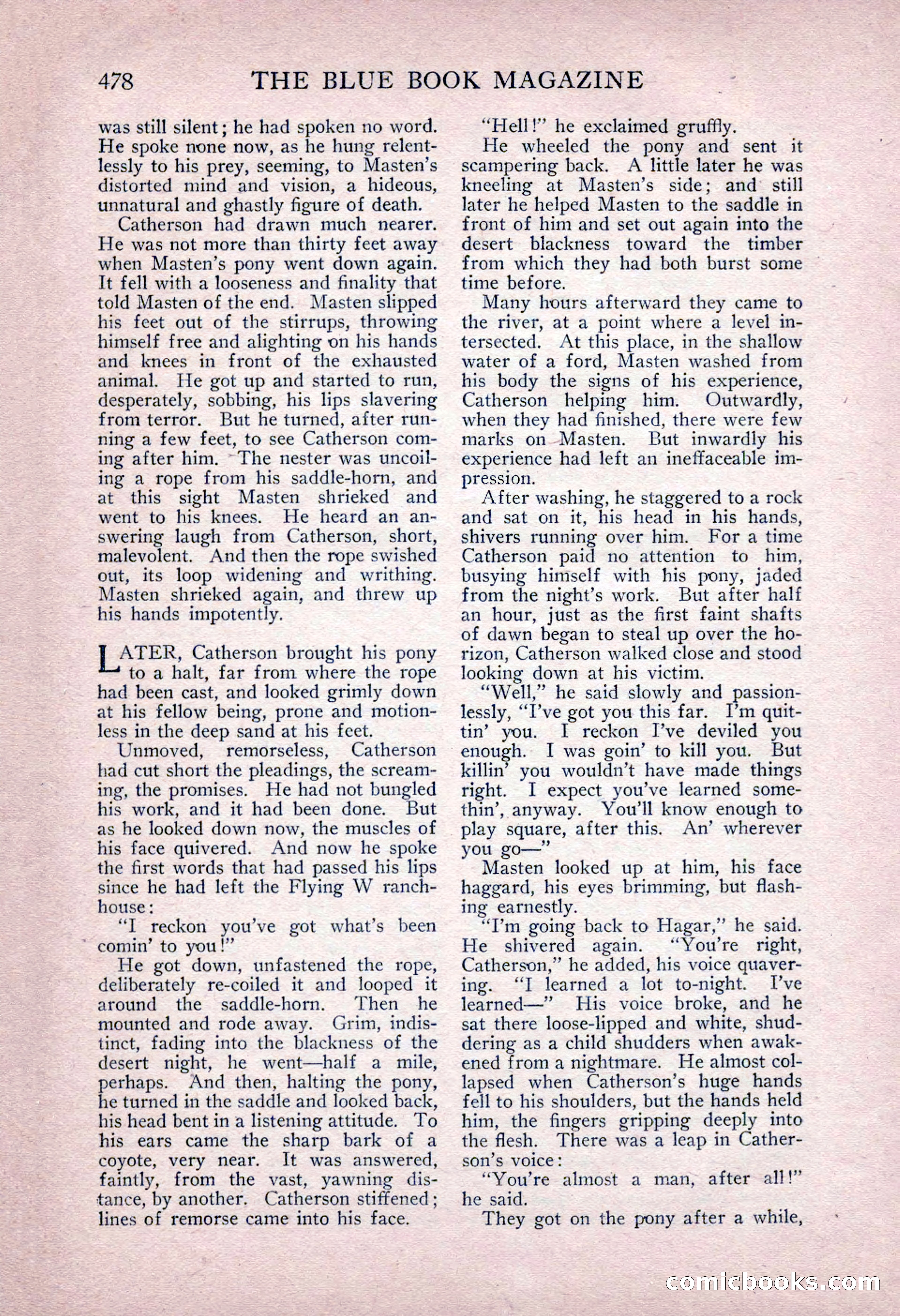 The Blue Book Magazine, June 1916 — page 242 of 262