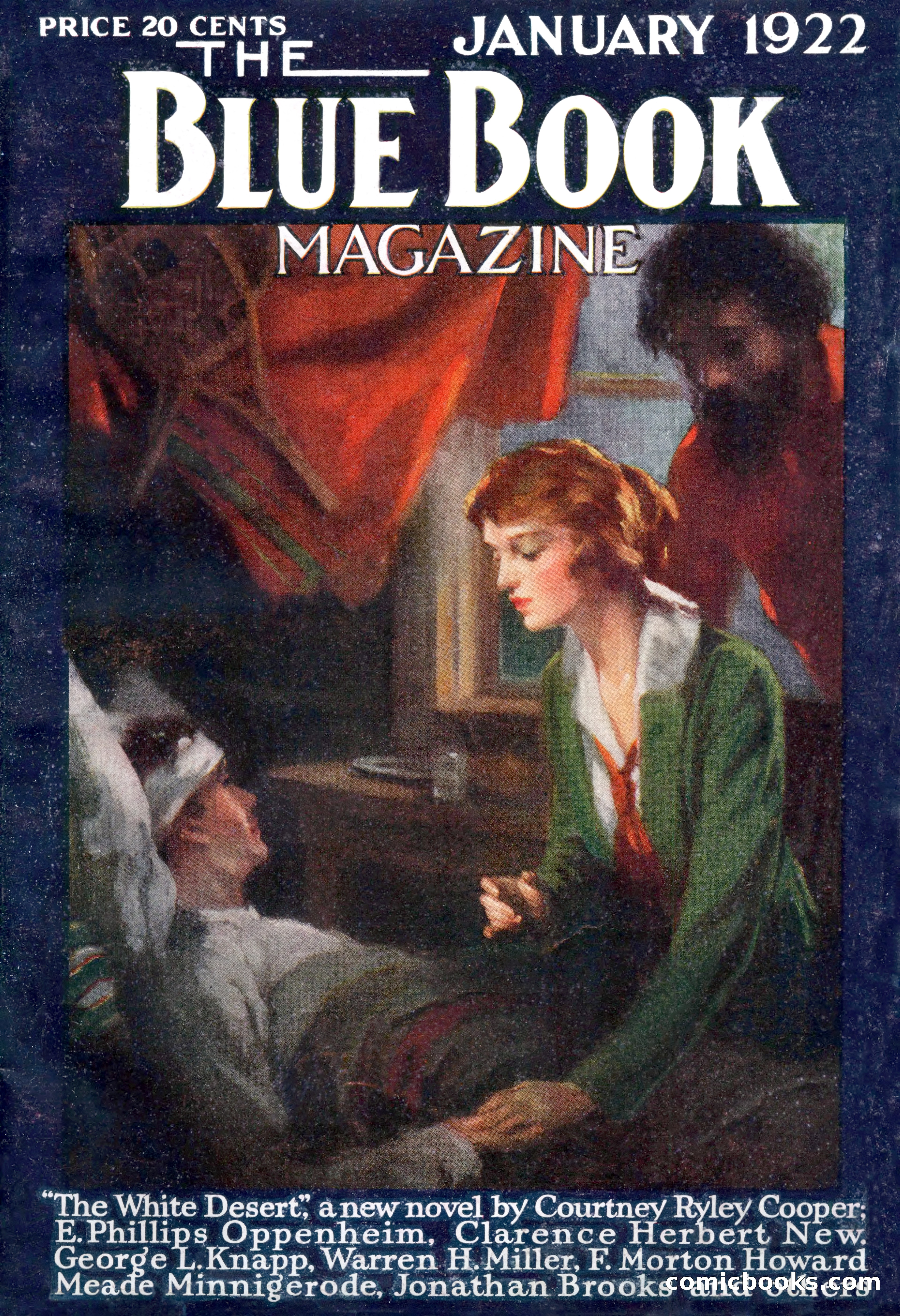 The Blue Book Magazine, January 1922 — page 1 of 208