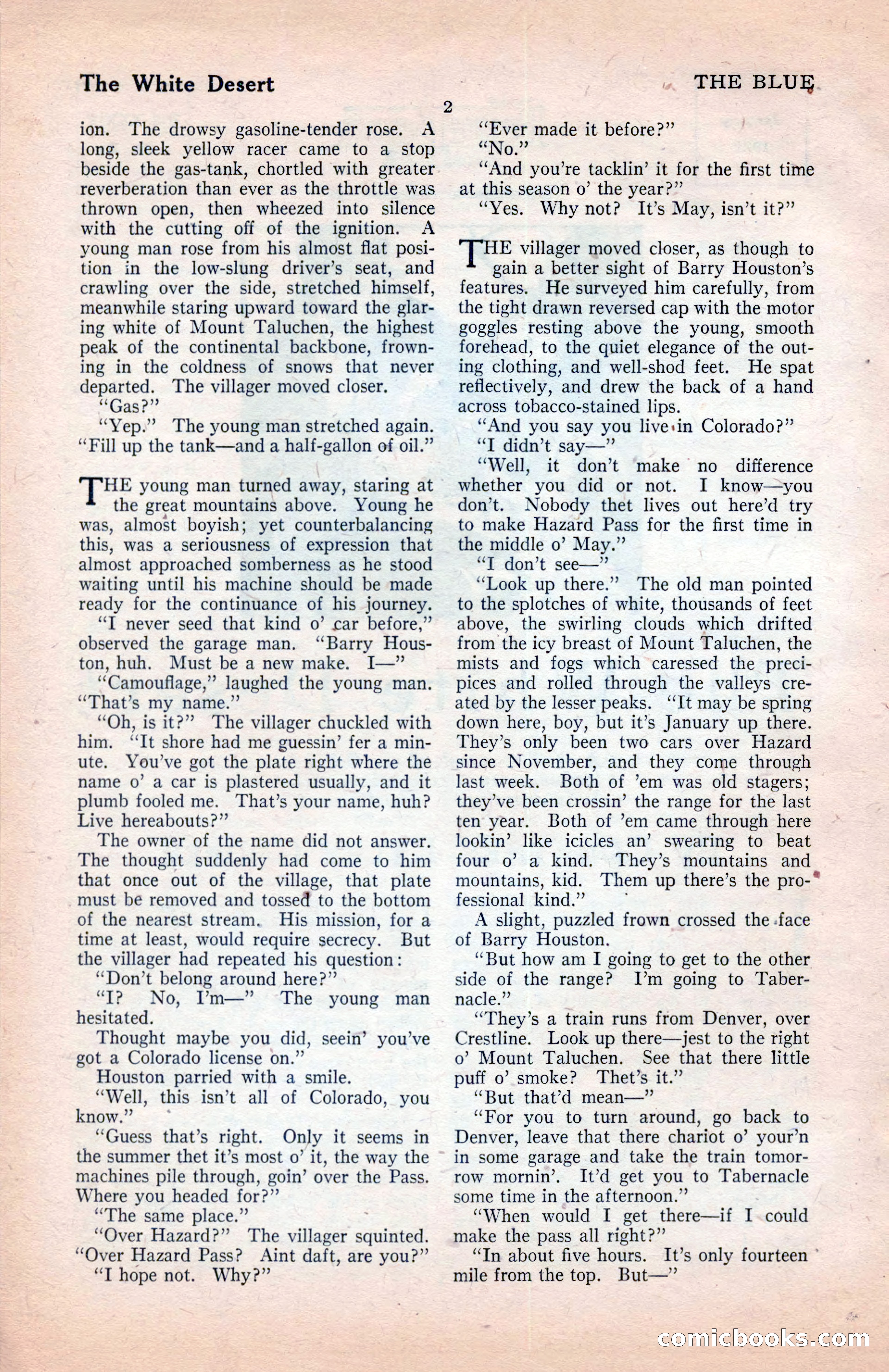 The Blue Book Magazine, January 1922 — page 8 of 208