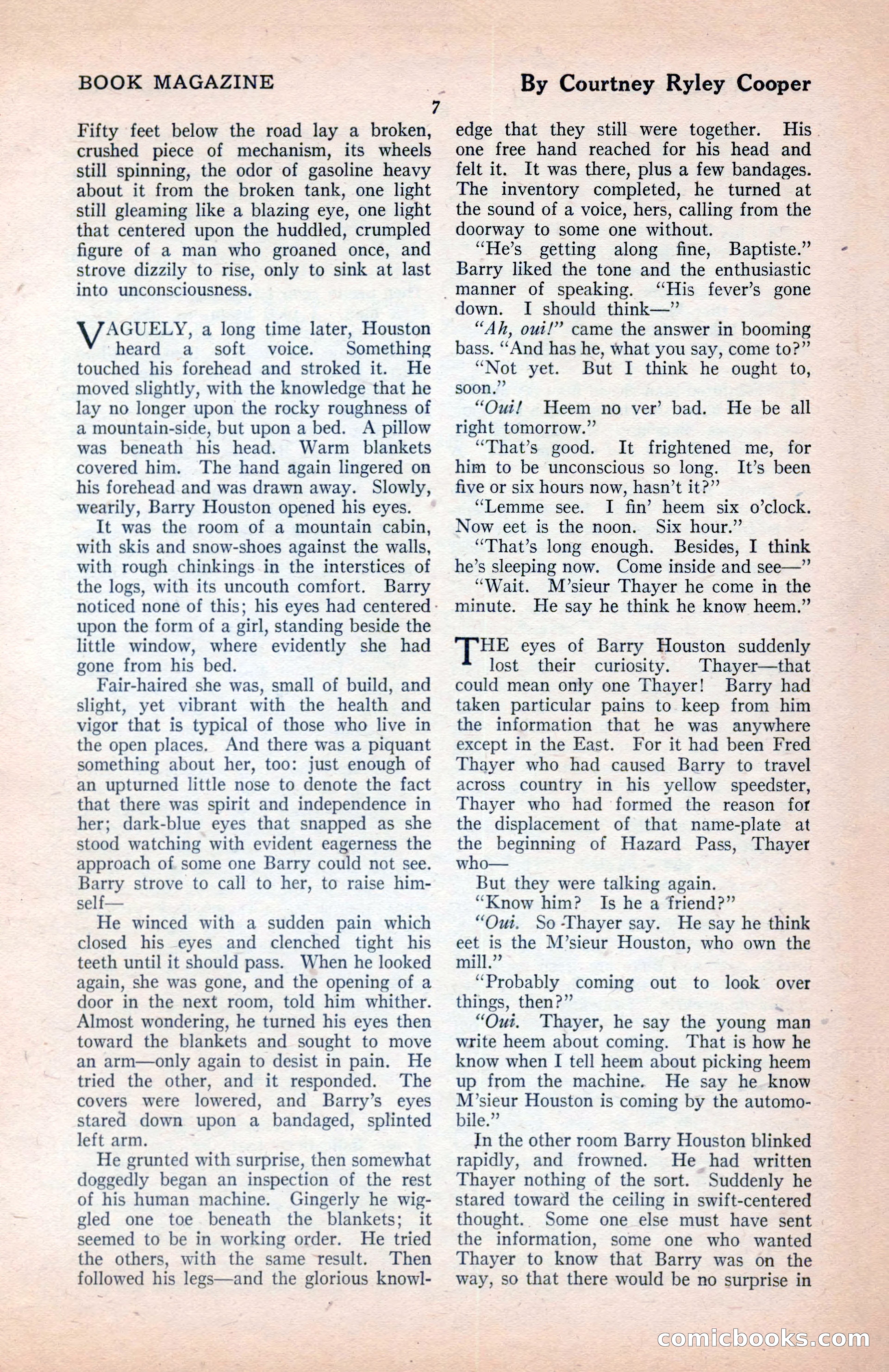 The Blue Book Magazine, January 1922 — page 13 of 208