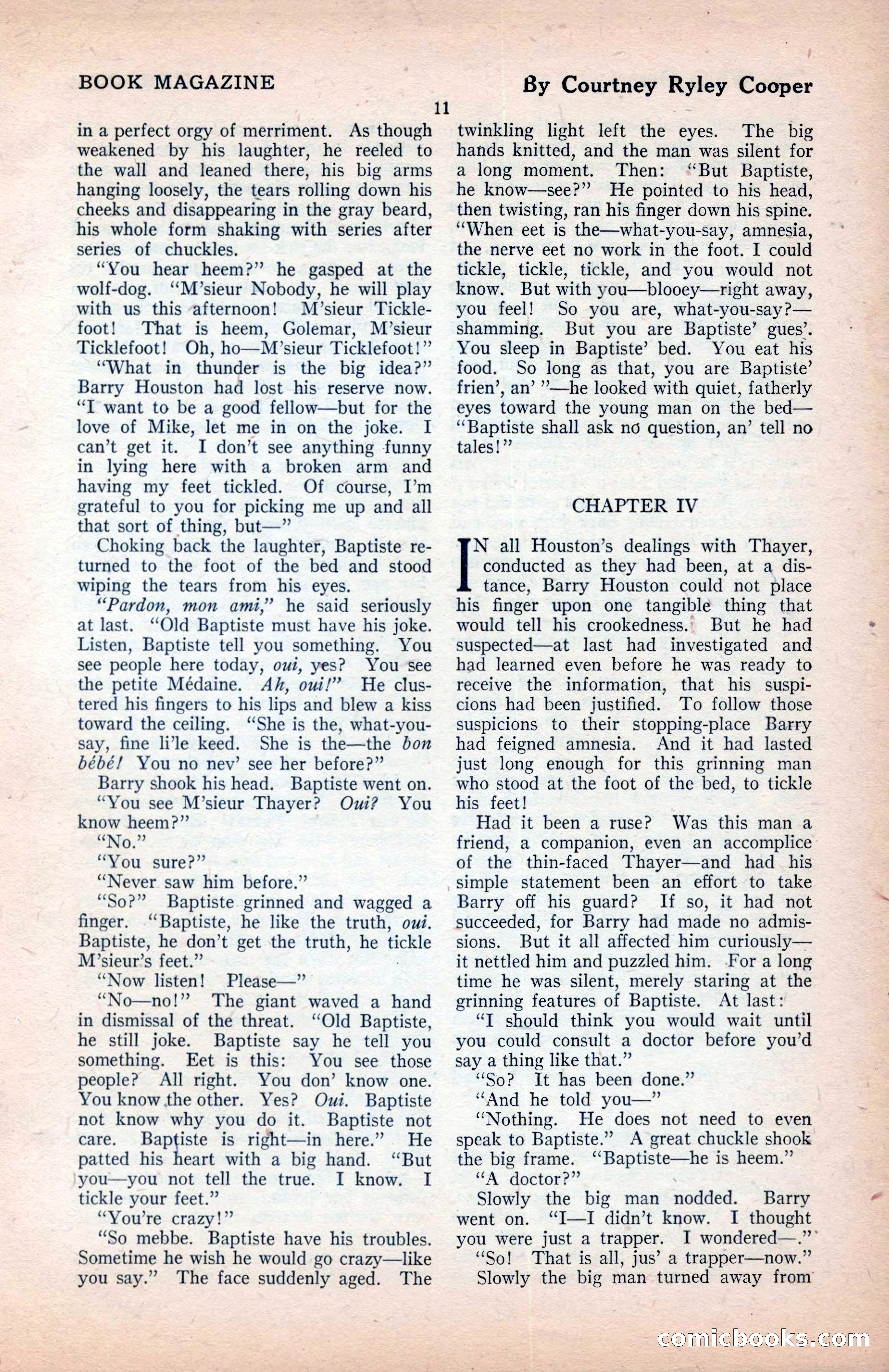 The Blue Book Magazine, January 1922 — page 17 of 208
