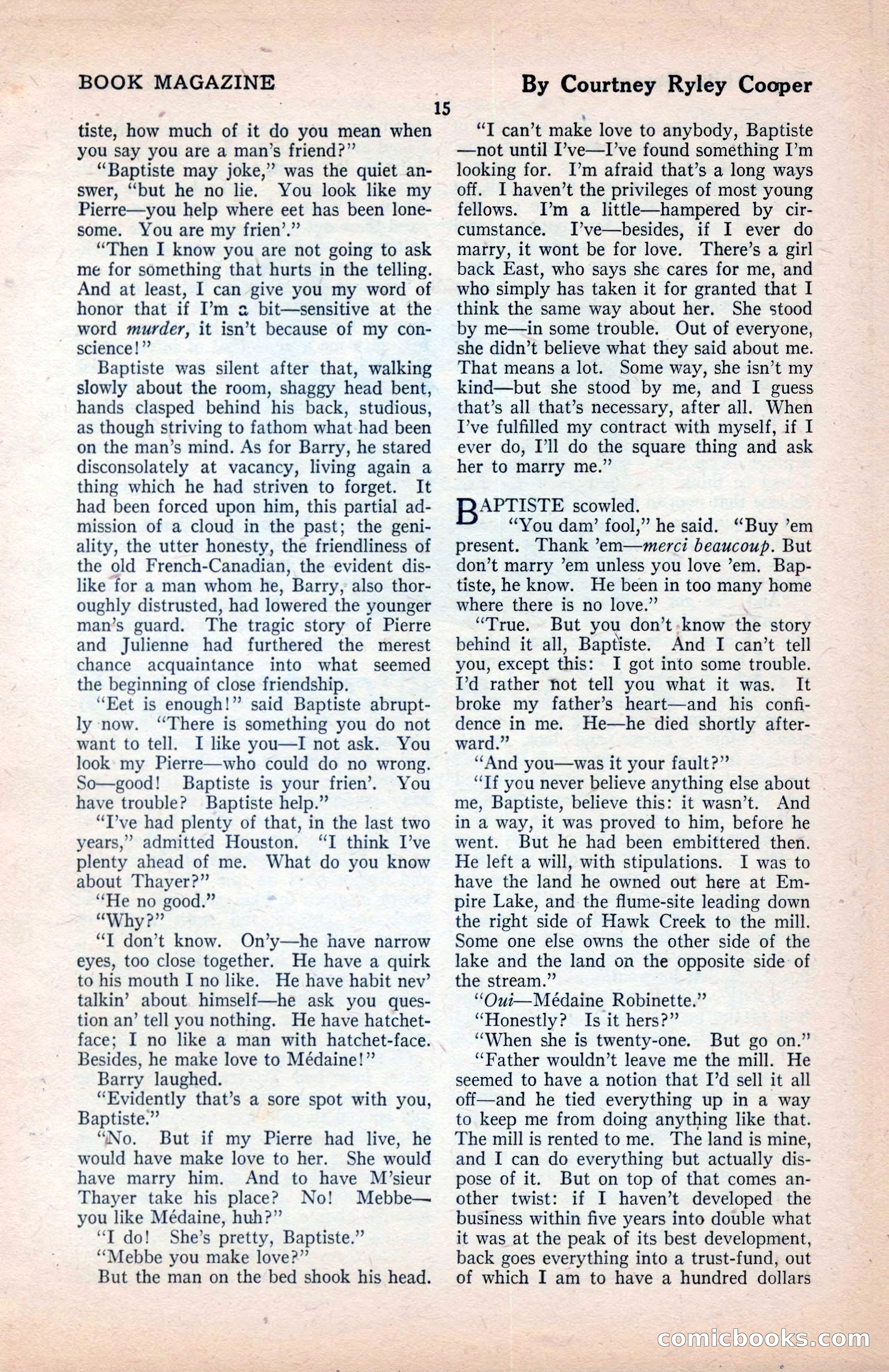 The Blue Book Magazine, January 1922 — page 21 of 208