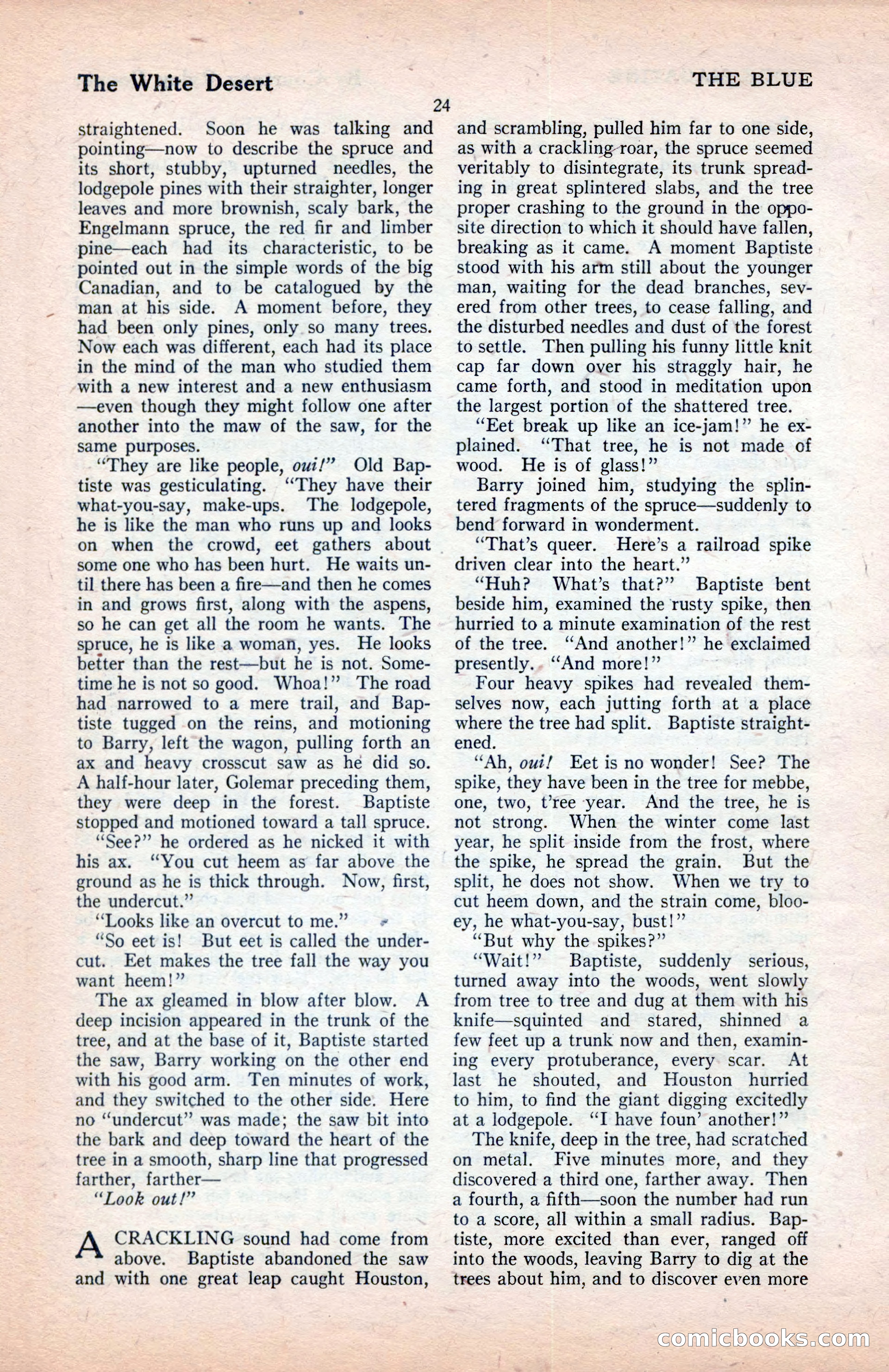 The Blue Book Magazine, January 1922 — page 30 of 208