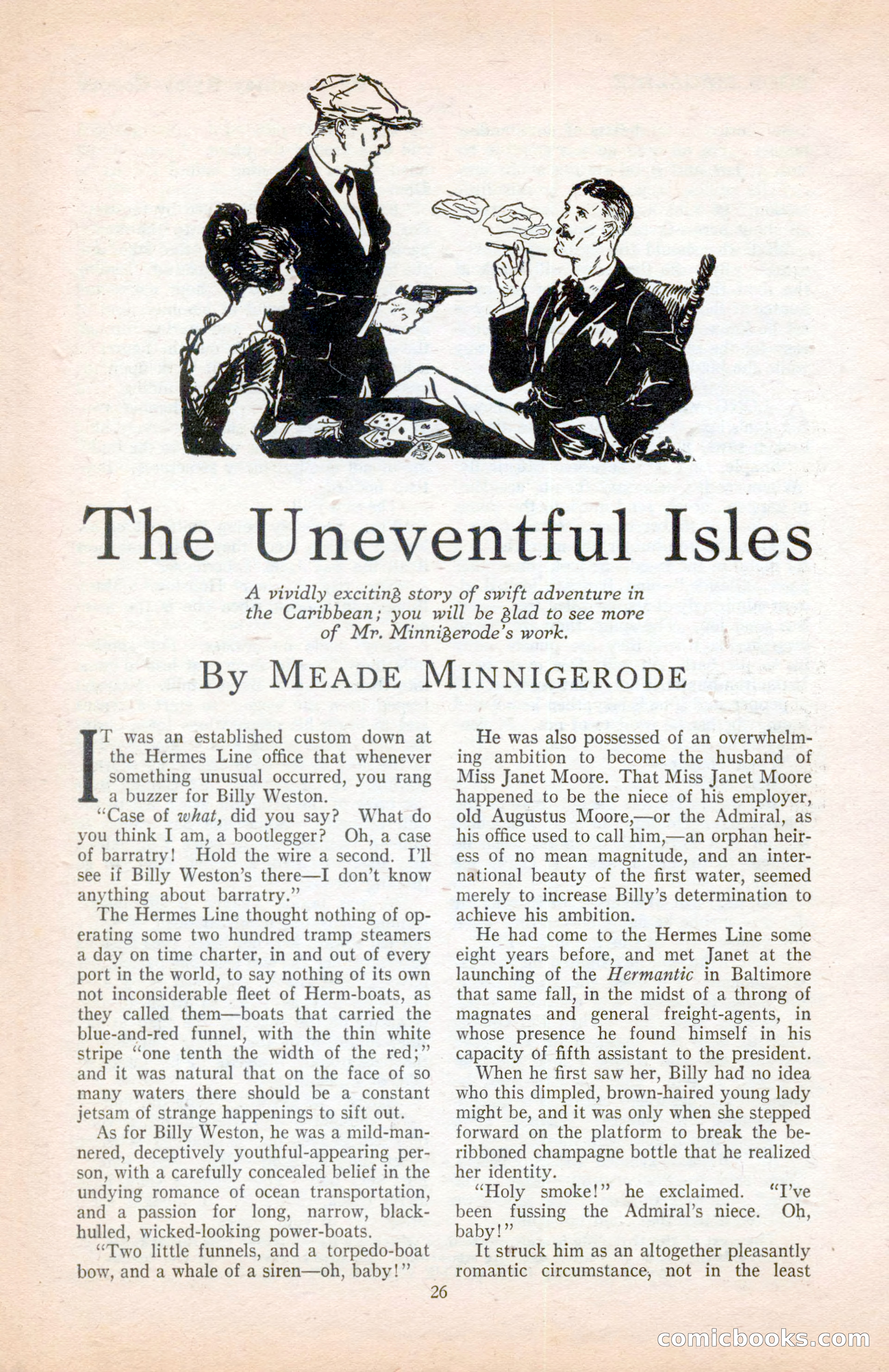 The Blue Book Magazine, January 1922 — page 32 of 208