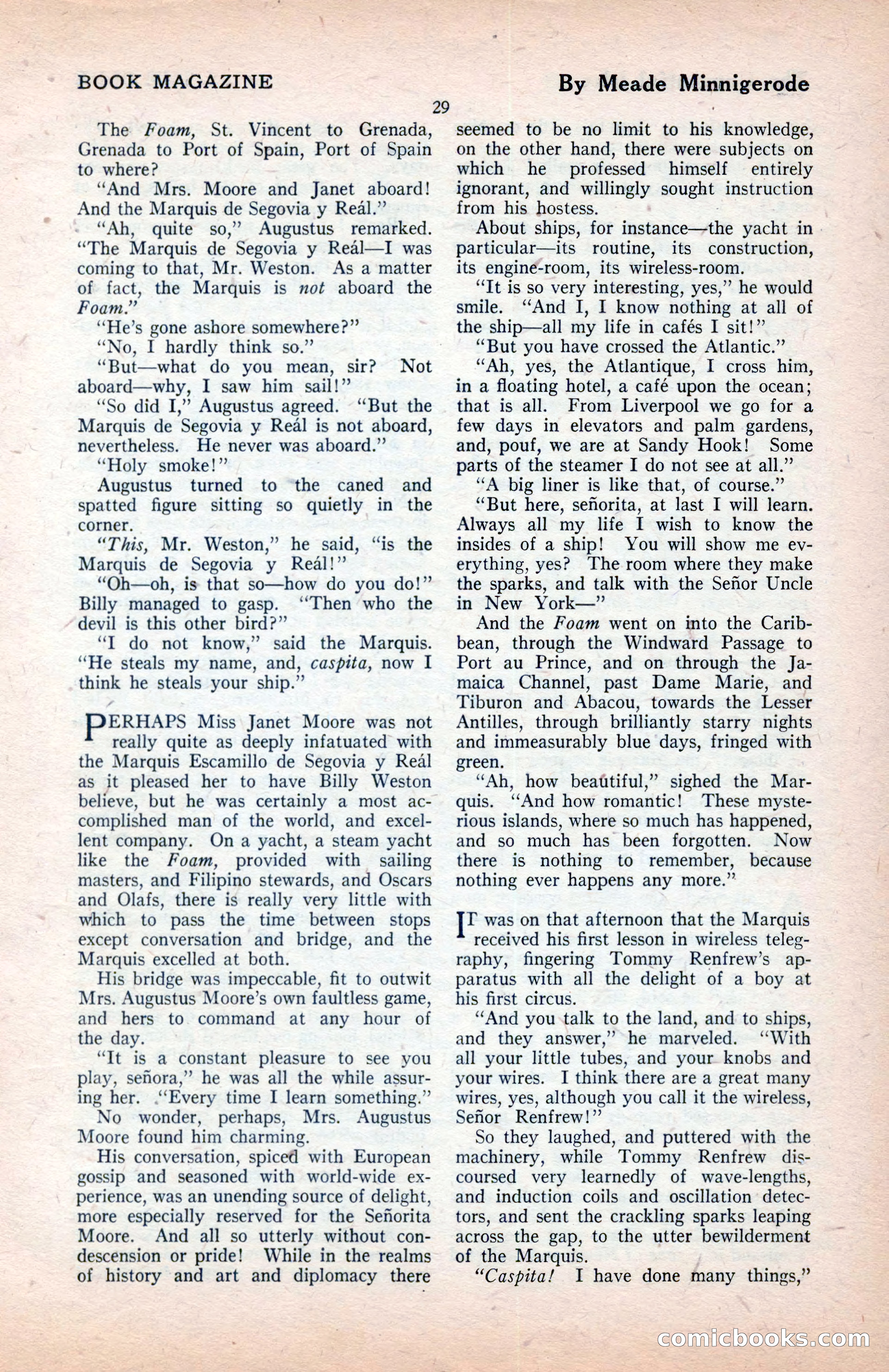 The Blue Book Magazine, January 1922 — page 35 of 208