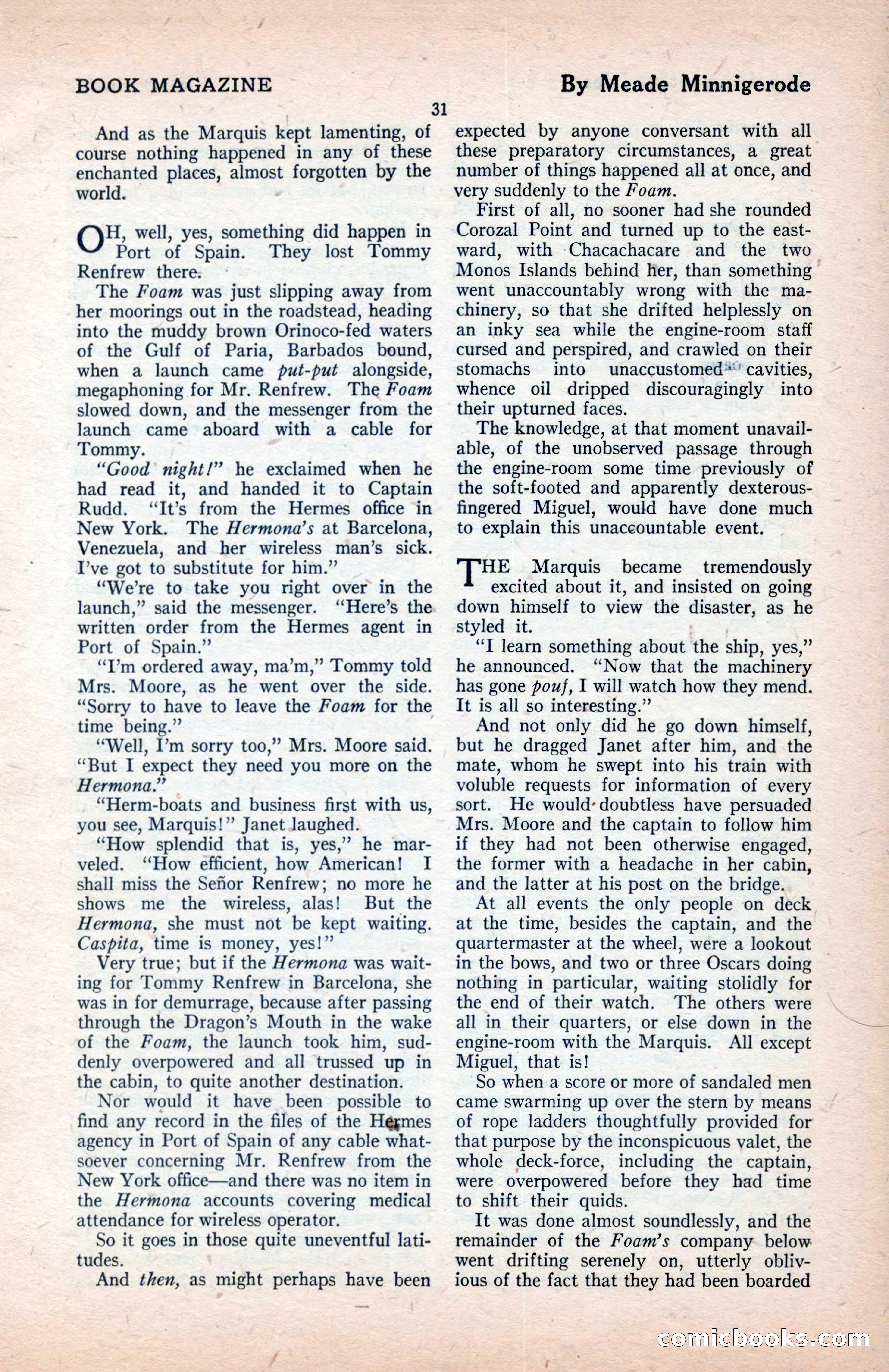 The Blue Book Magazine, January 1922 — page 37 of 208