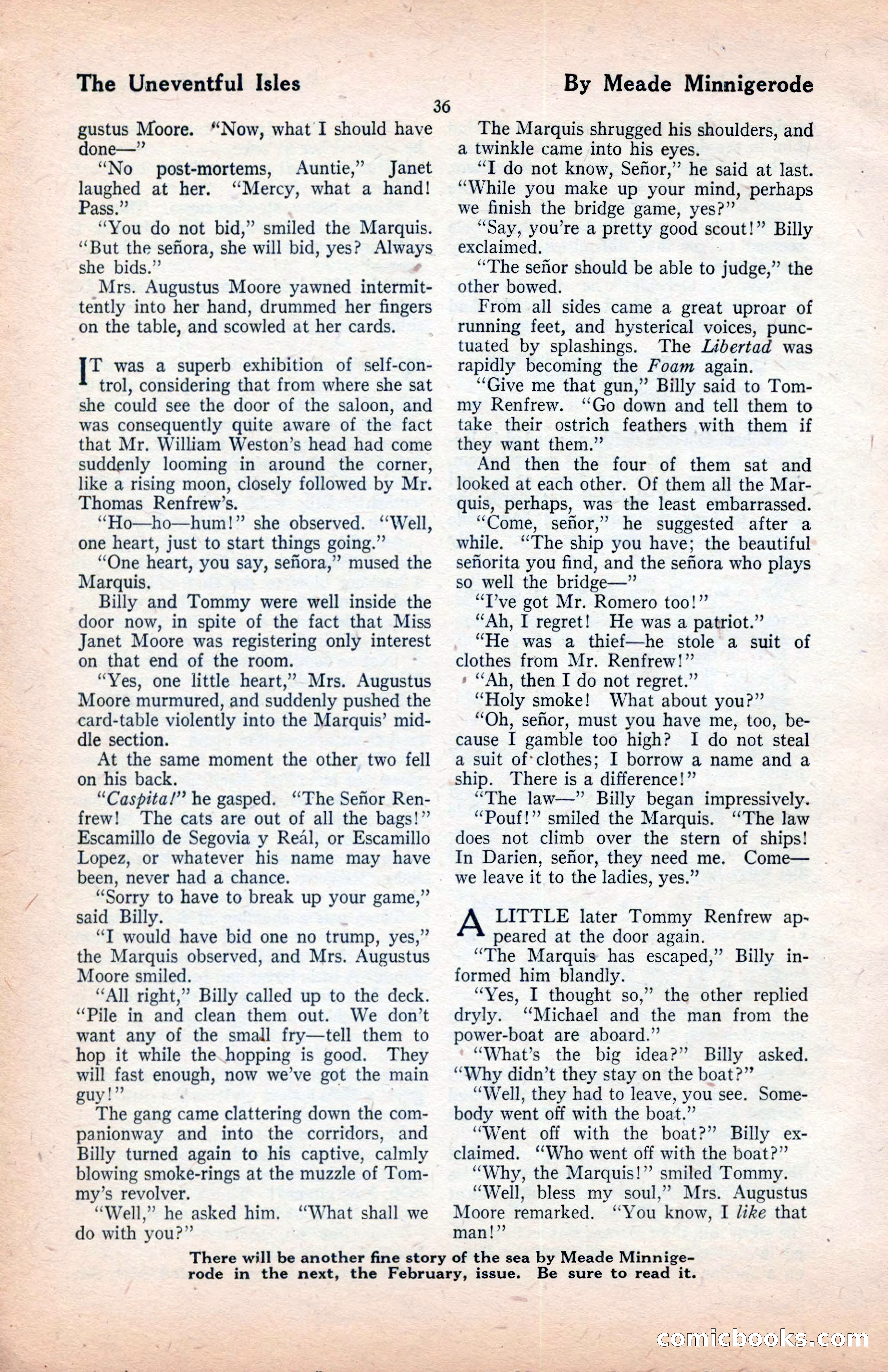 The Blue Book Magazine, January 1922 — page 42 of 208