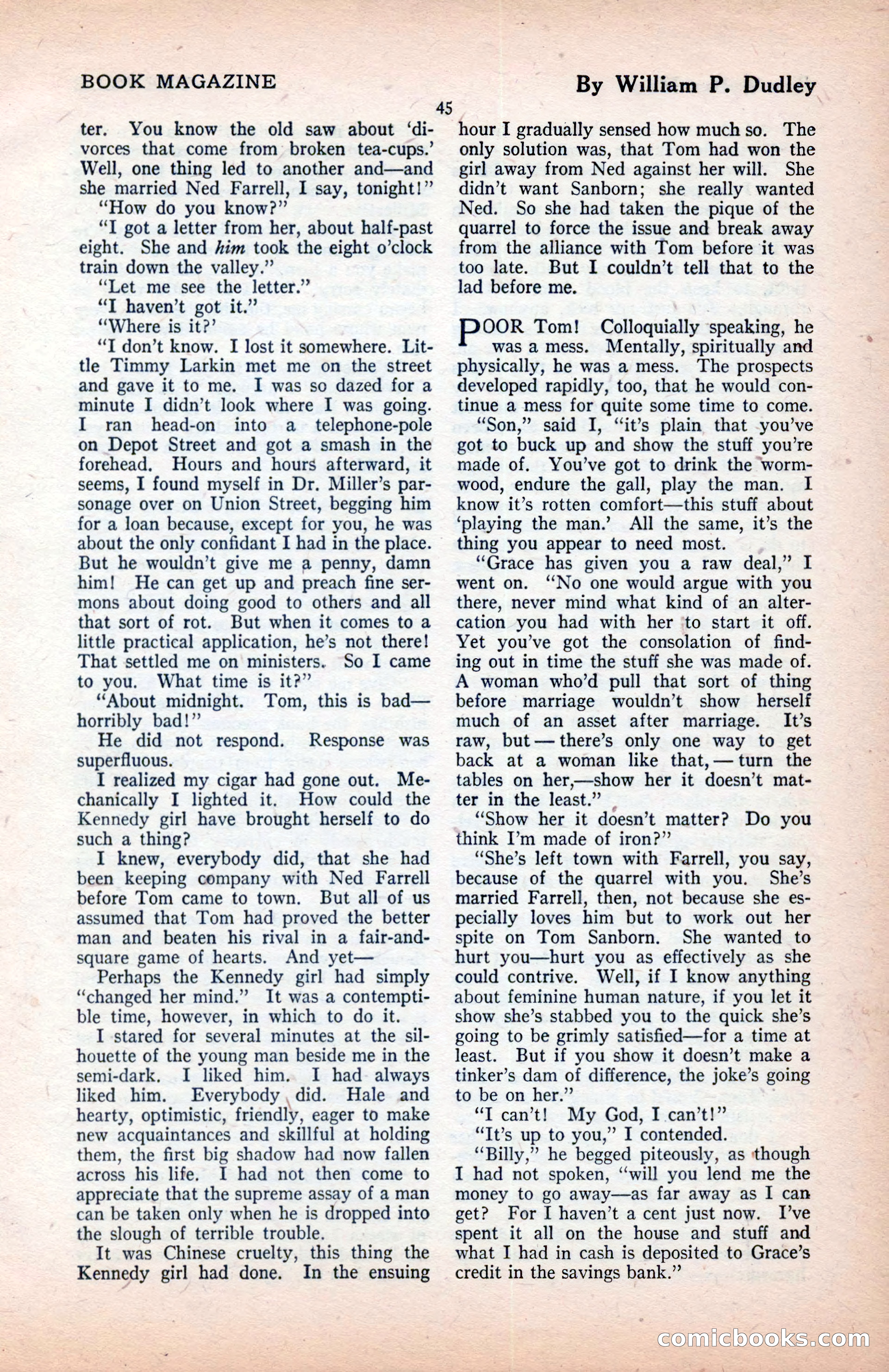 The Blue Book Magazine, January 1922 — page 51 of 208