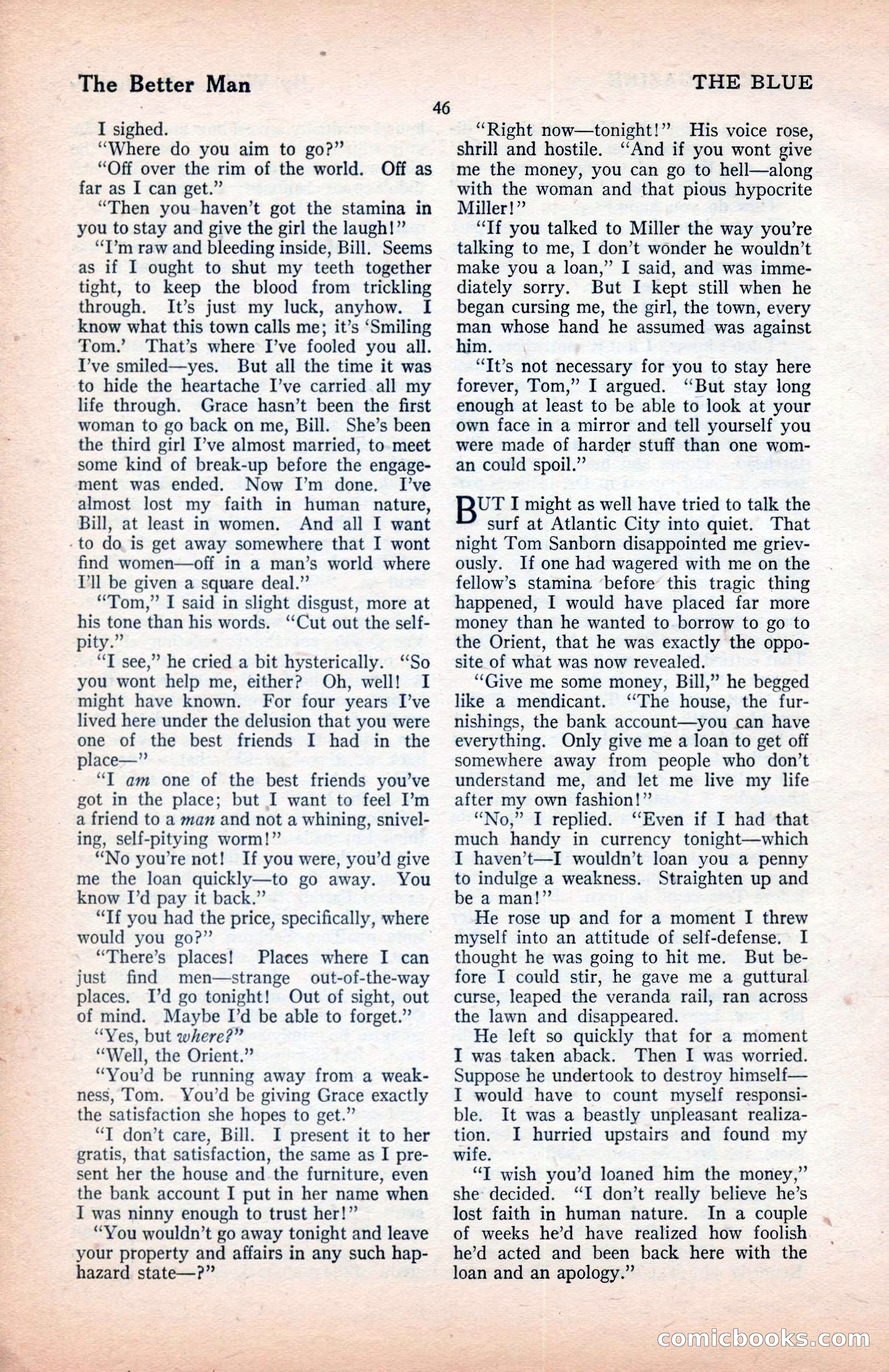 The Blue Book Magazine, January 1922 — page 52 of 208
