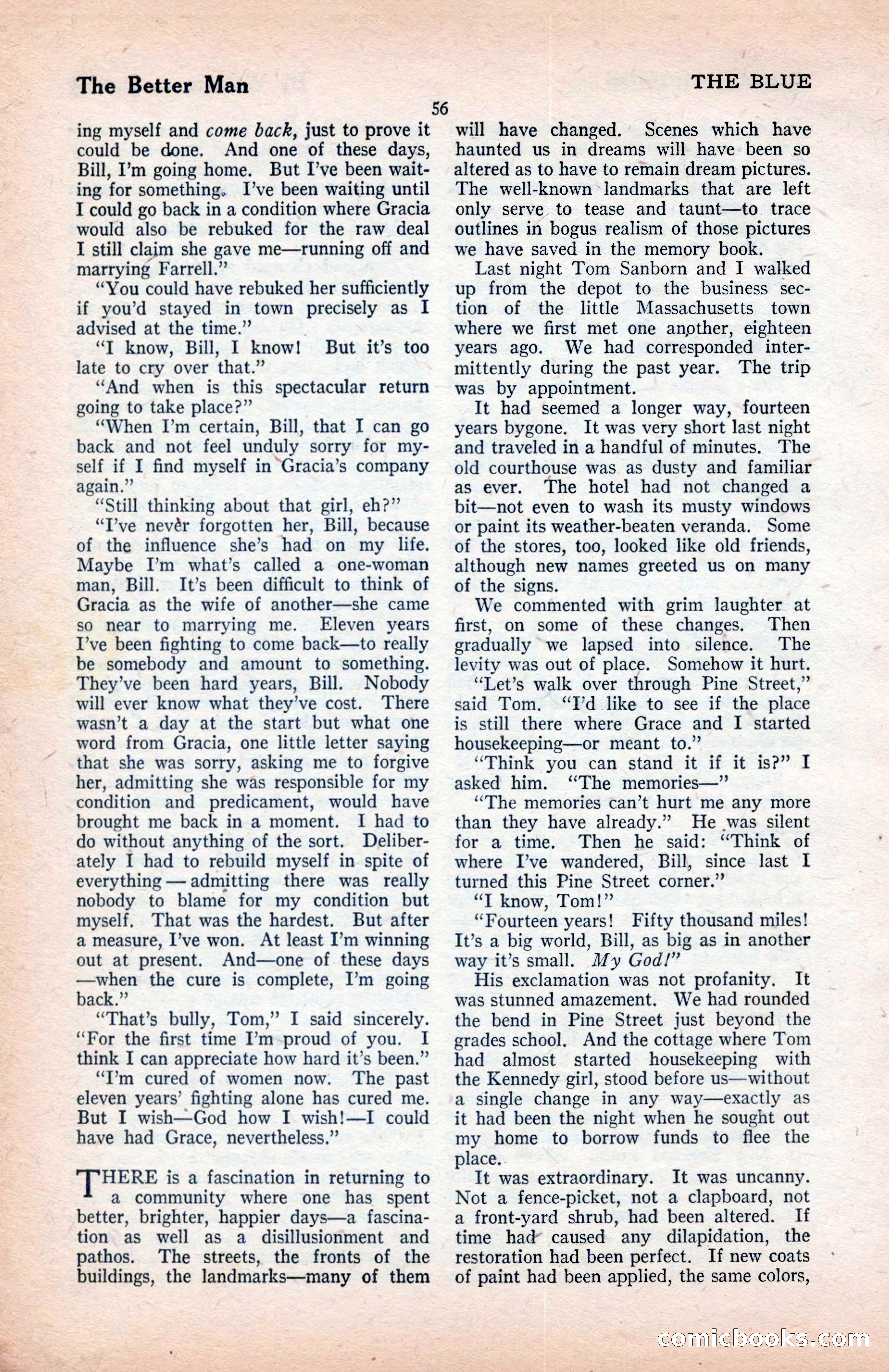 The Blue Book Magazine, January 1922 — page 62 of 208