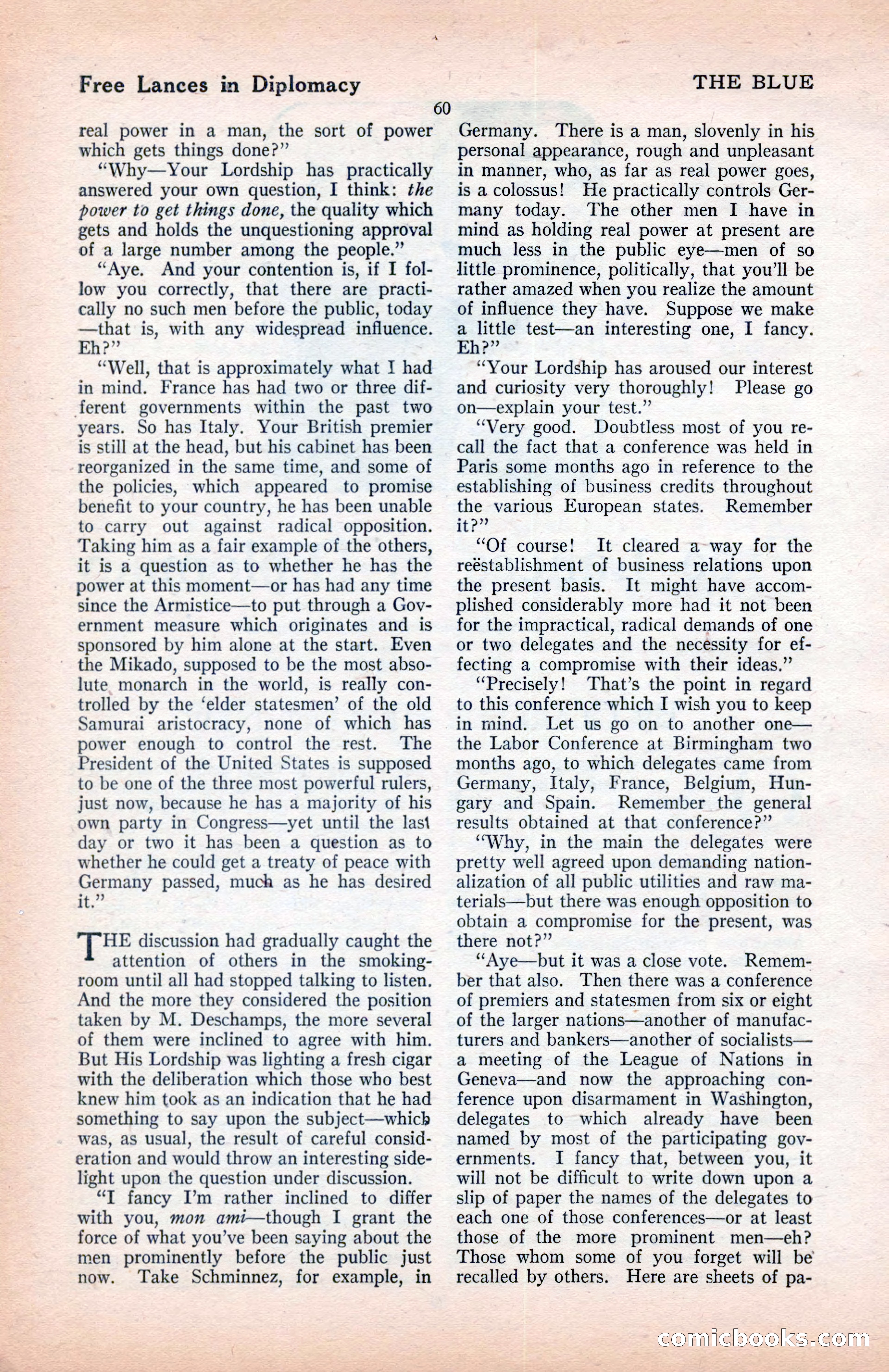 The Blue Book Magazine, January 1922 — page 66 of 208