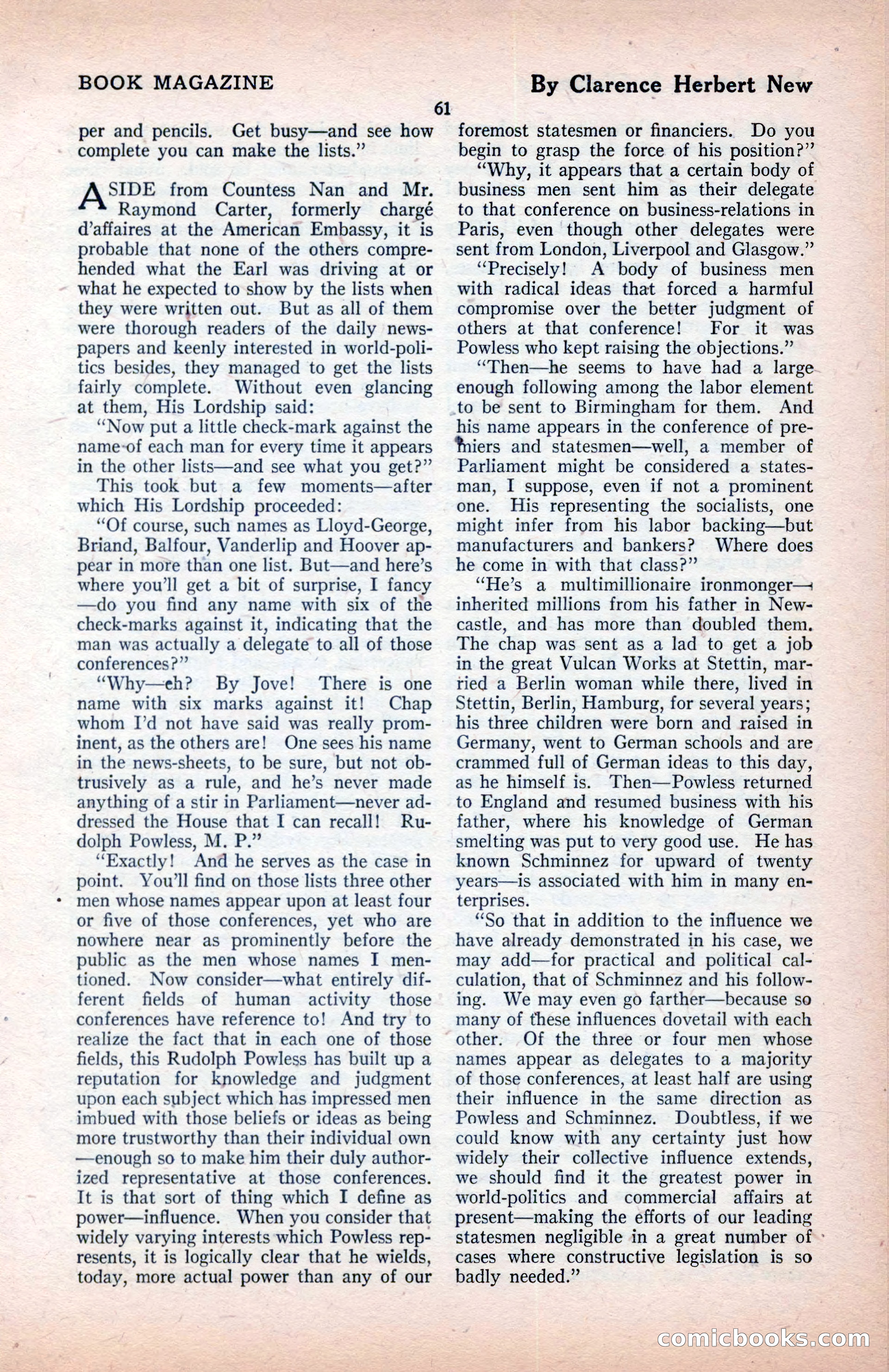 The Blue Book Magazine, January 1922 — page 67 of 208