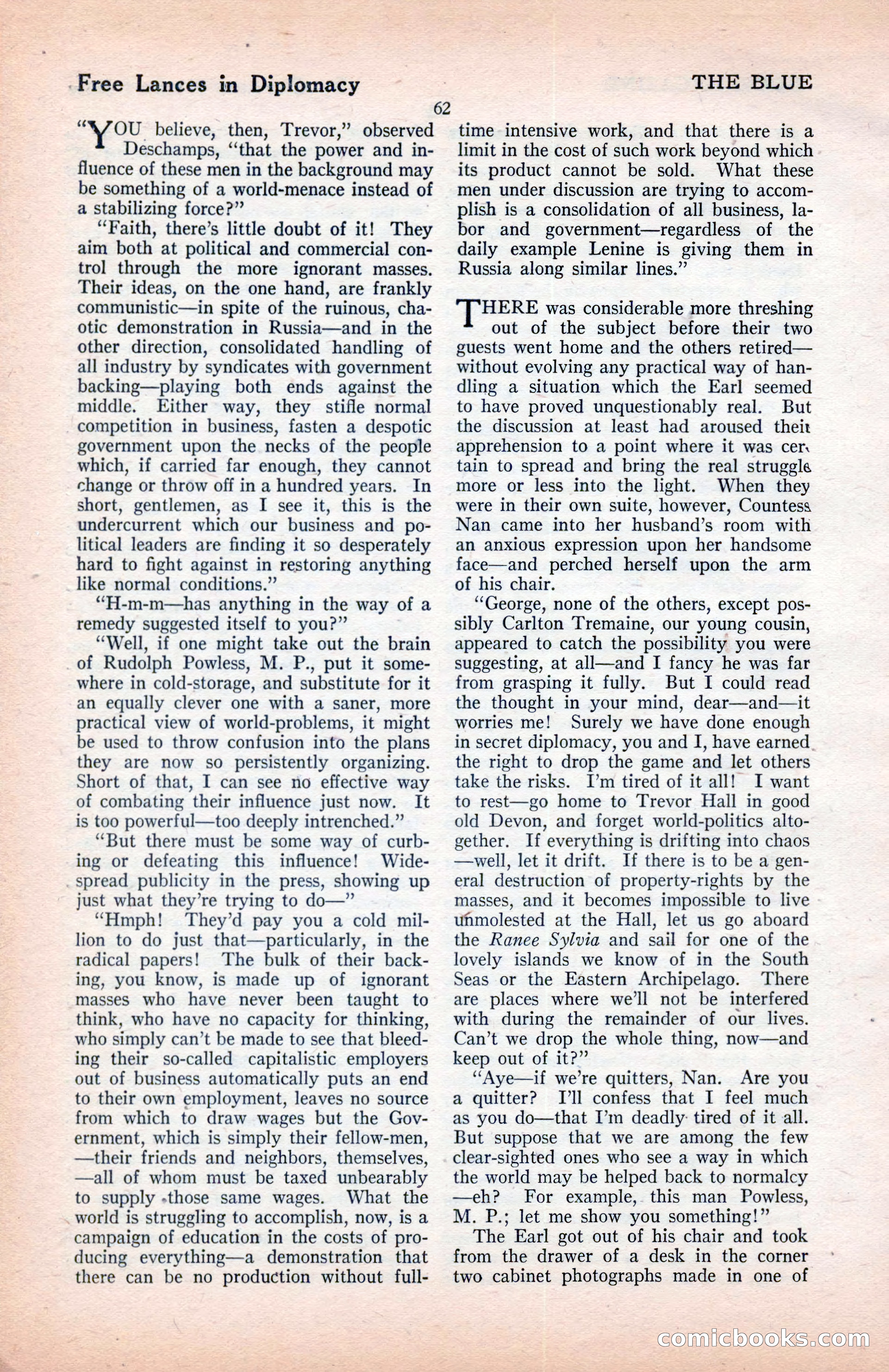 The Blue Book Magazine, January 1922 — page 68 of 208