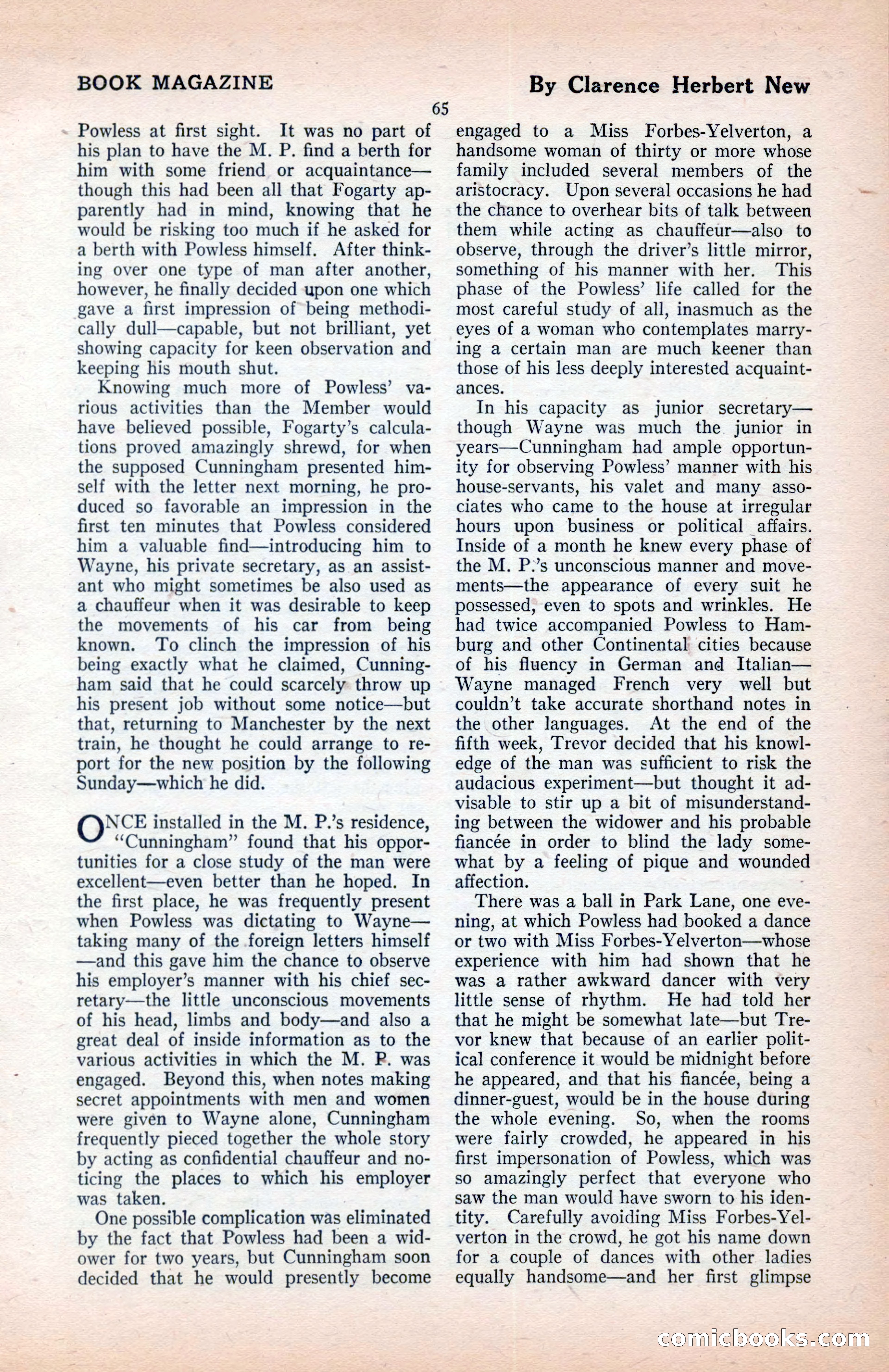 The Blue Book Magazine, January 1922 — page 71 of 208