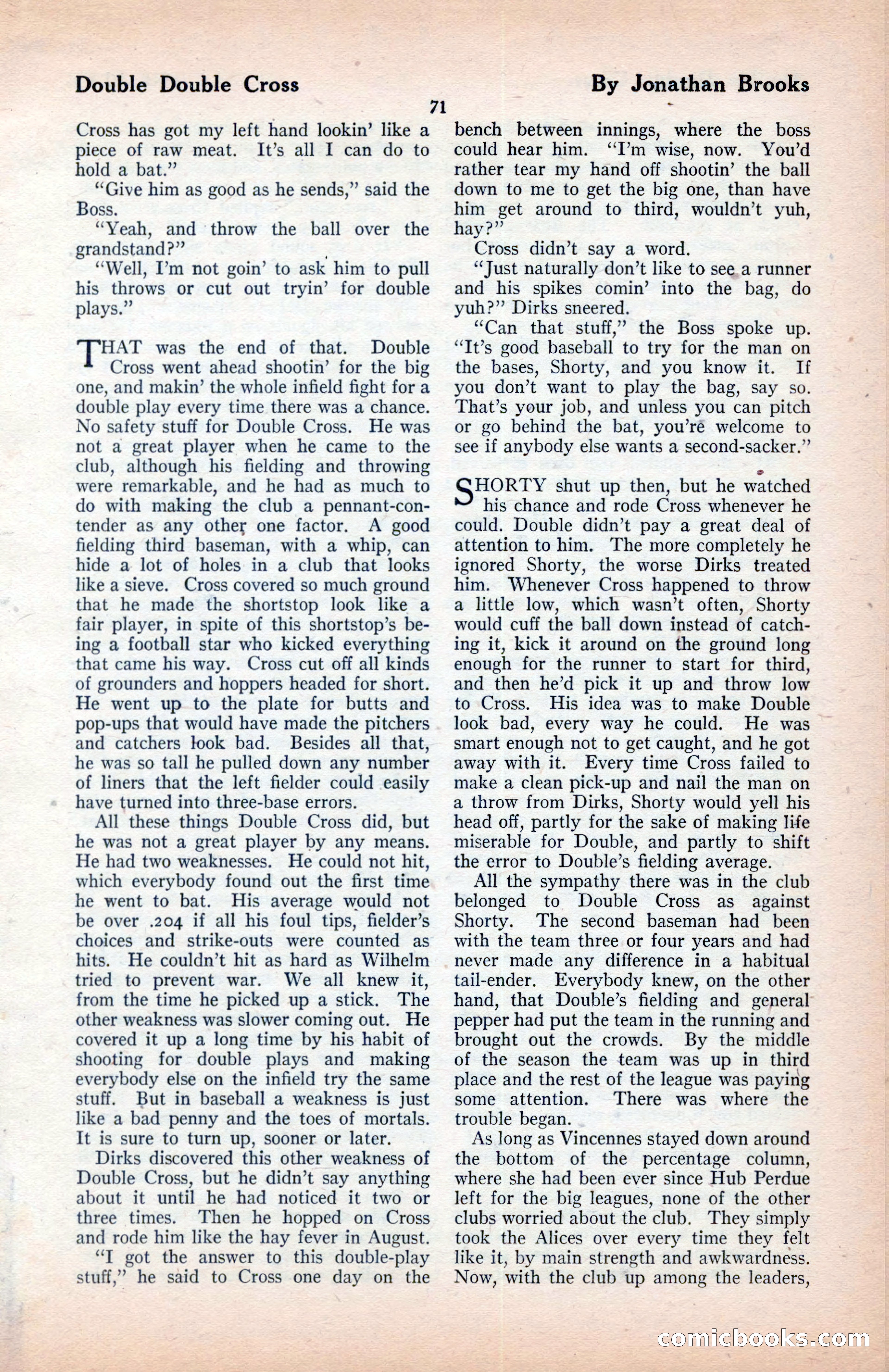 The Blue Book Magazine, January 1922 — page 77 of 208