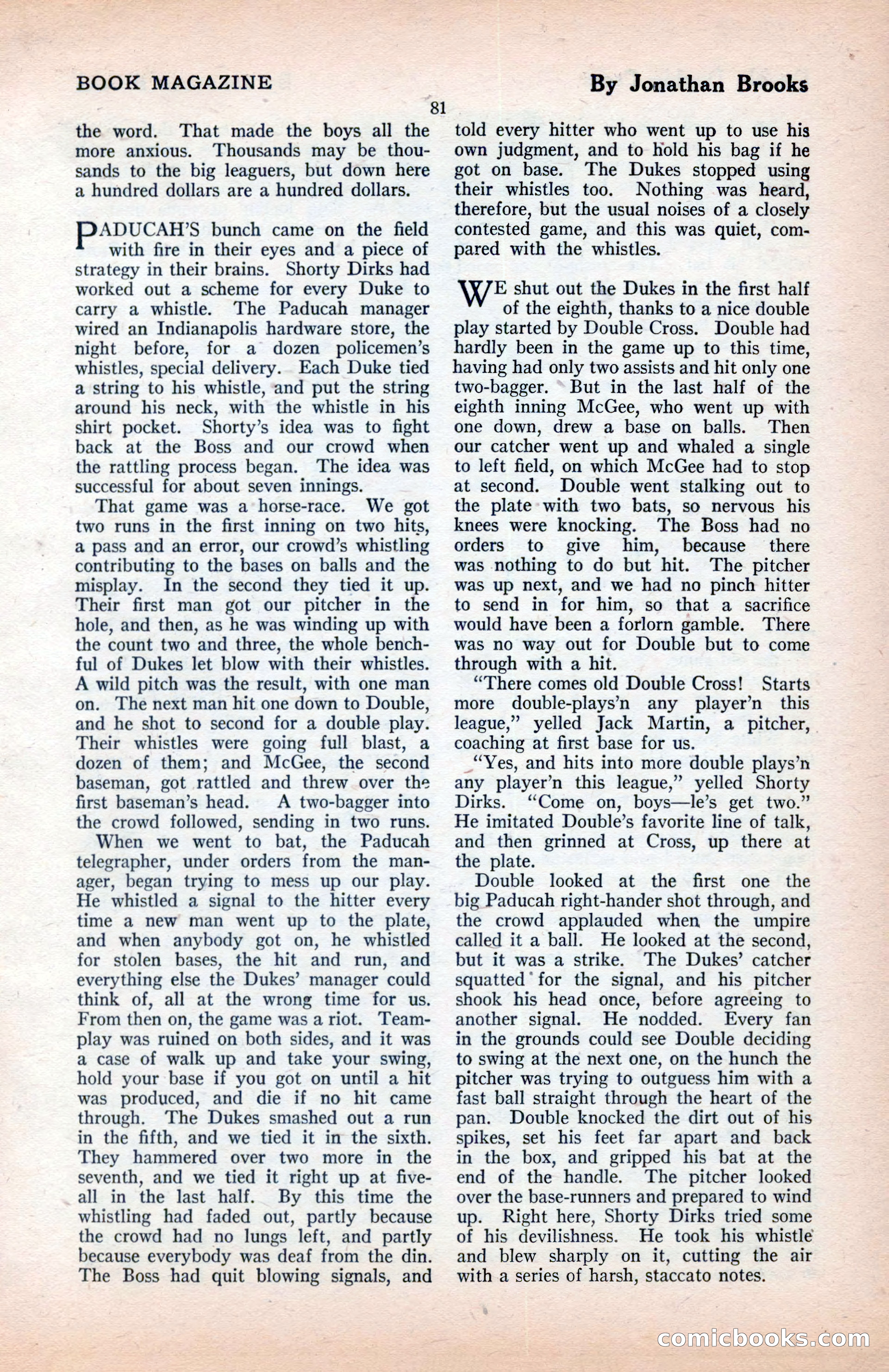 The Blue Book Magazine, January 1922 — page 87 of 208