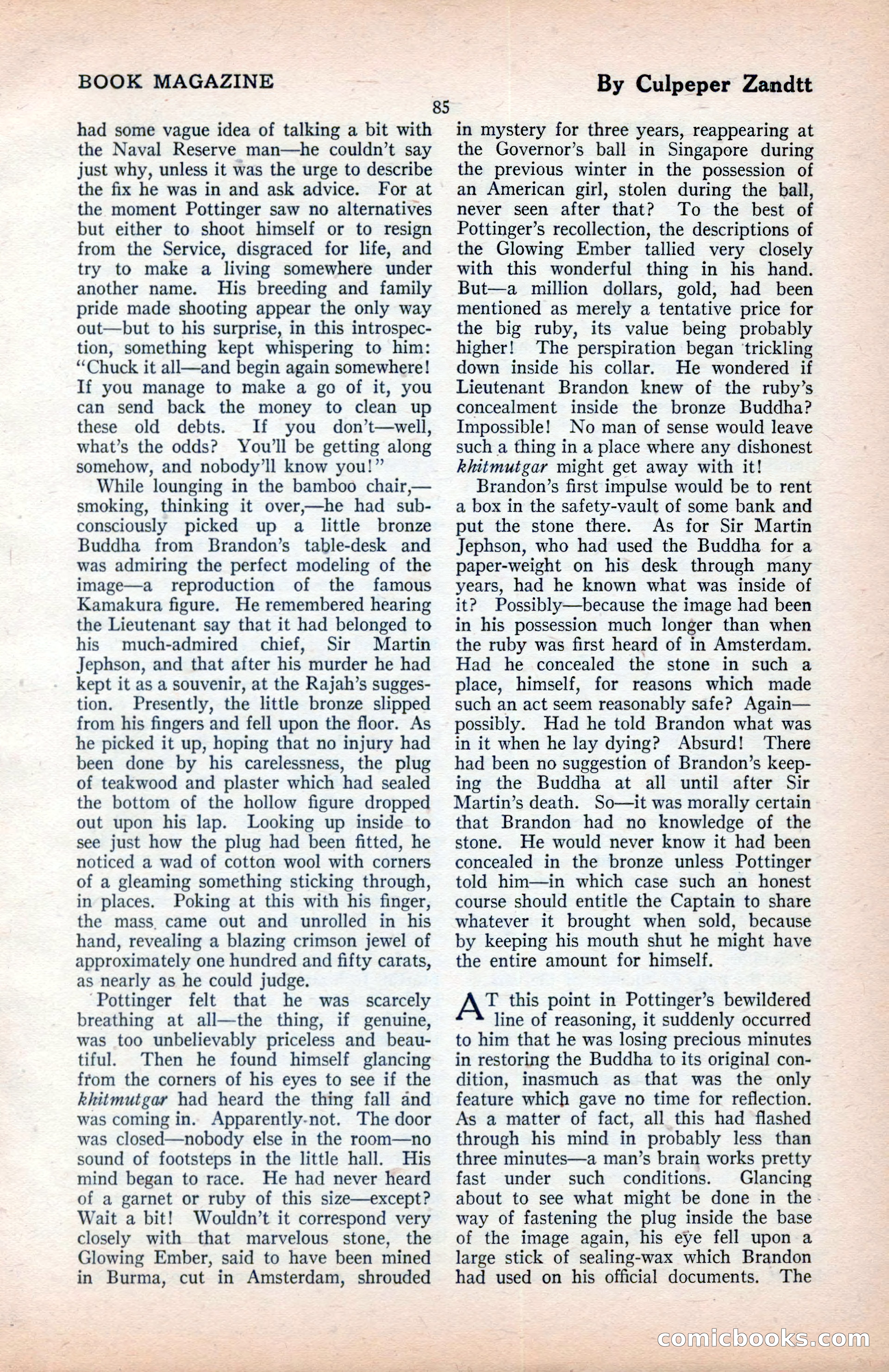 The Blue Book Magazine, January 1922 — page 91 of 208