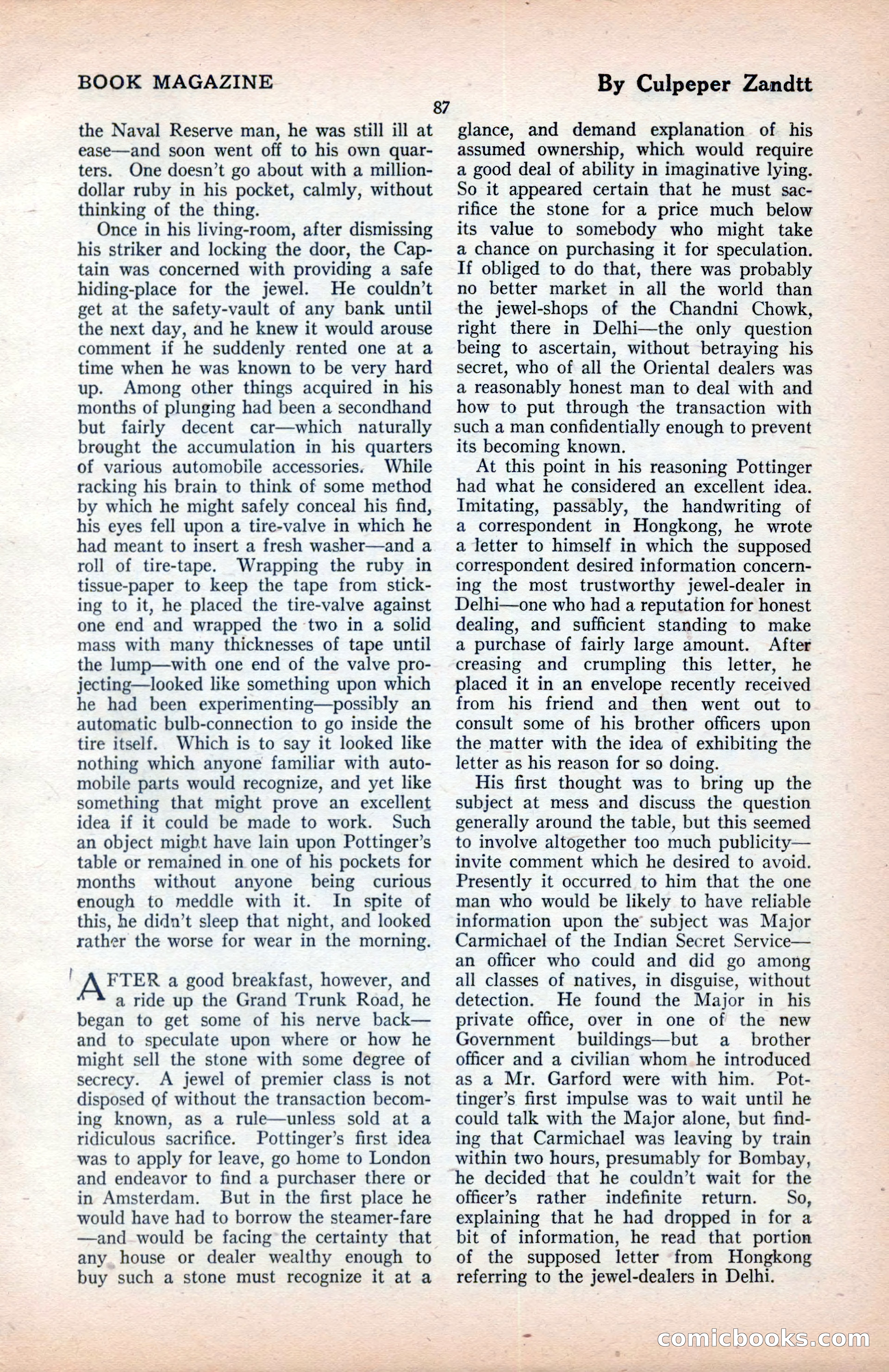 The Blue Book Magazine, January 1922 — page 93 of 208