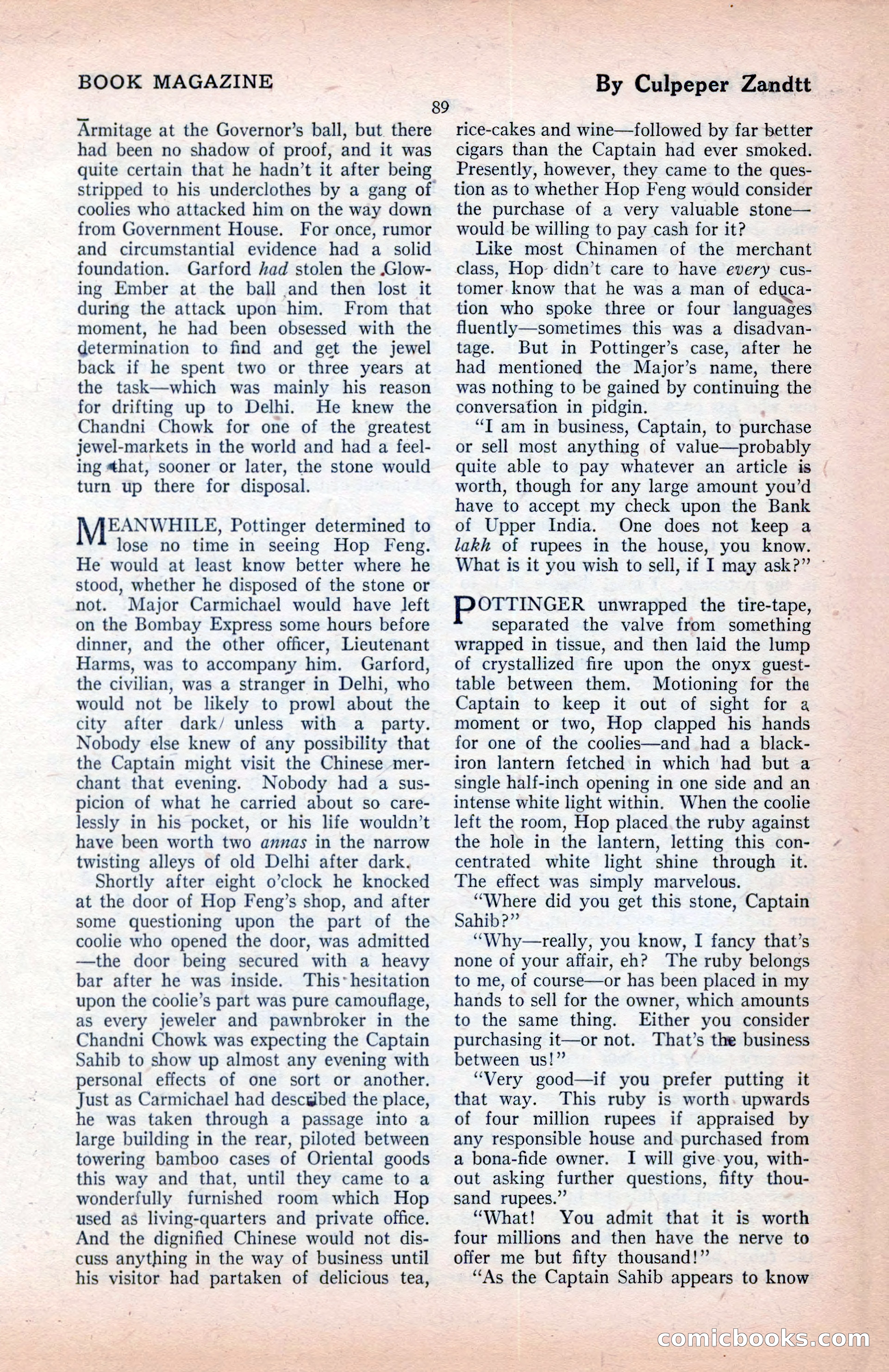 The Blue Book Magazine, January 1922 — page 95 of 208