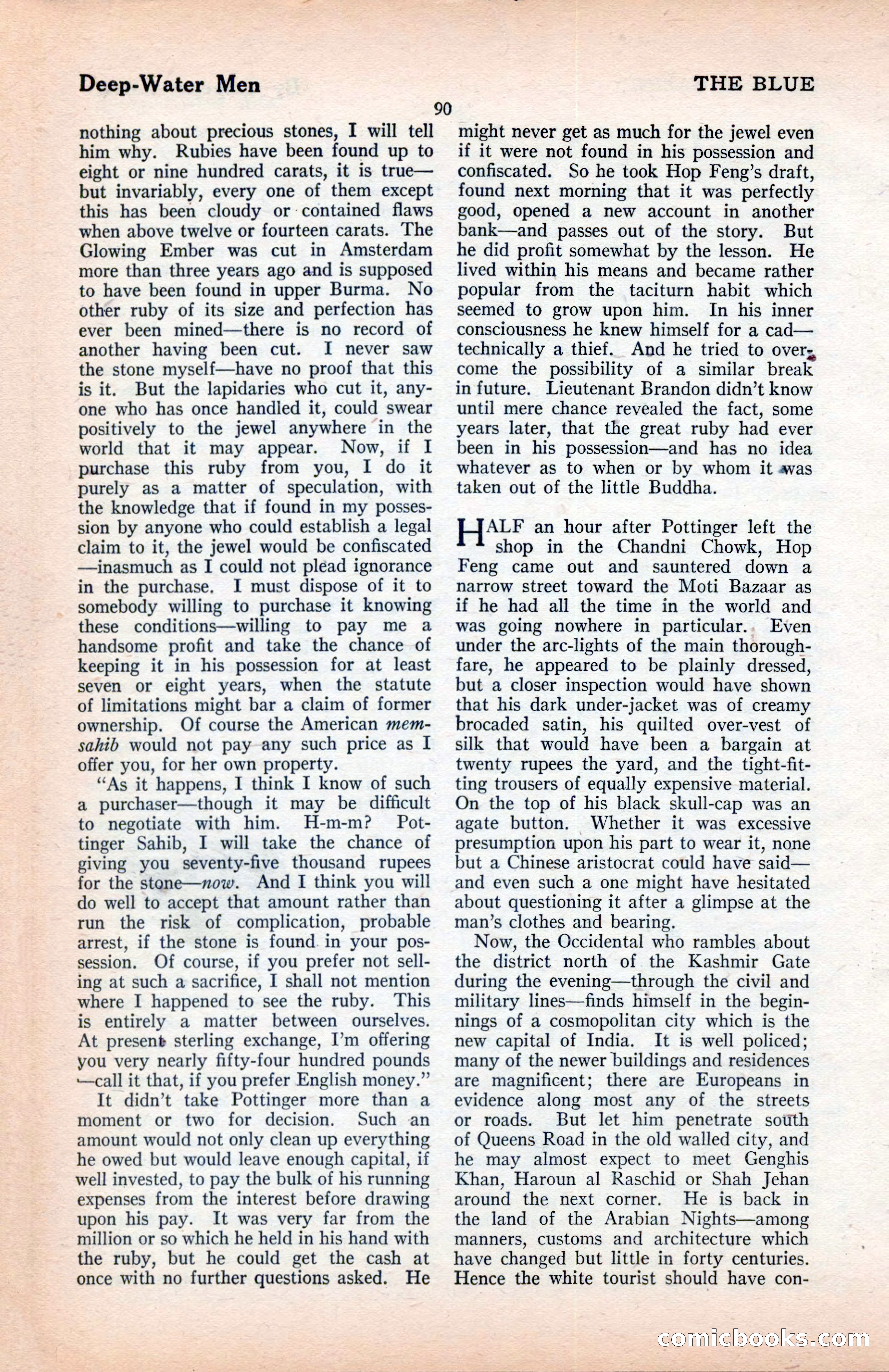 The Blue Book Magazine, January 1922 — page 96 of 208