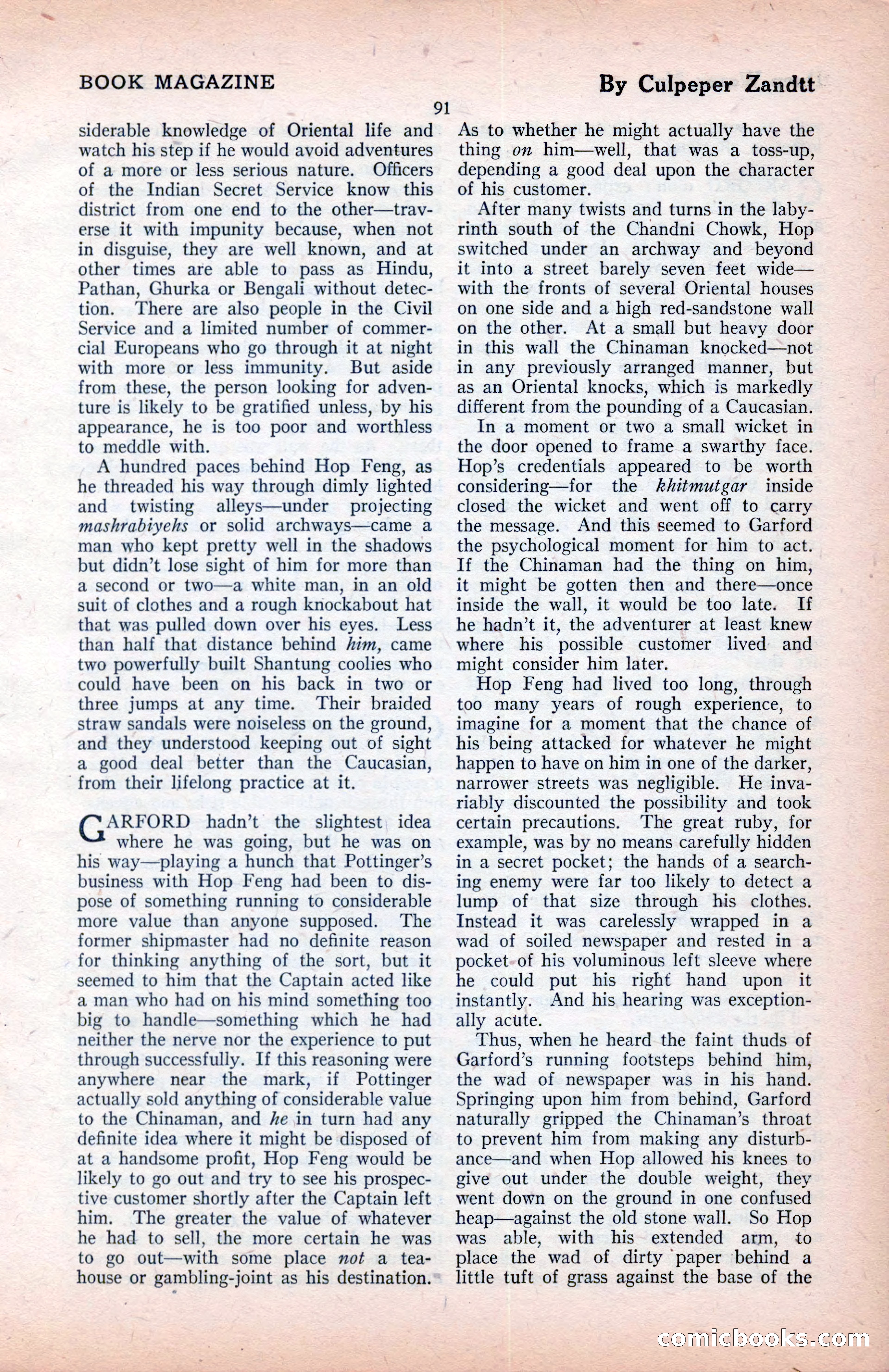 The Blue Book Magazine, January 1922 — page 97 of 208