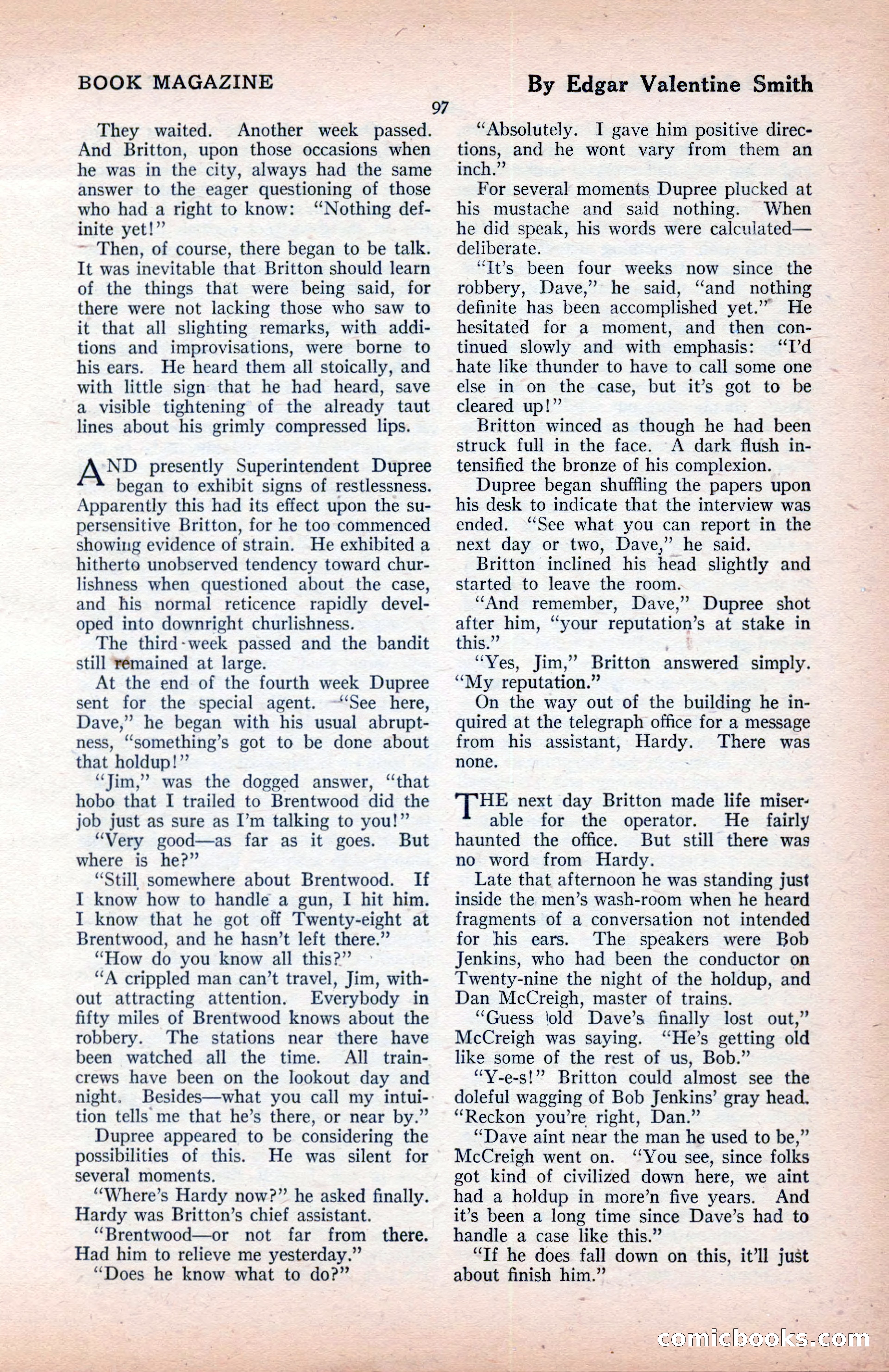 The Blue Book Magazine, January 1922 — page 103 of 208