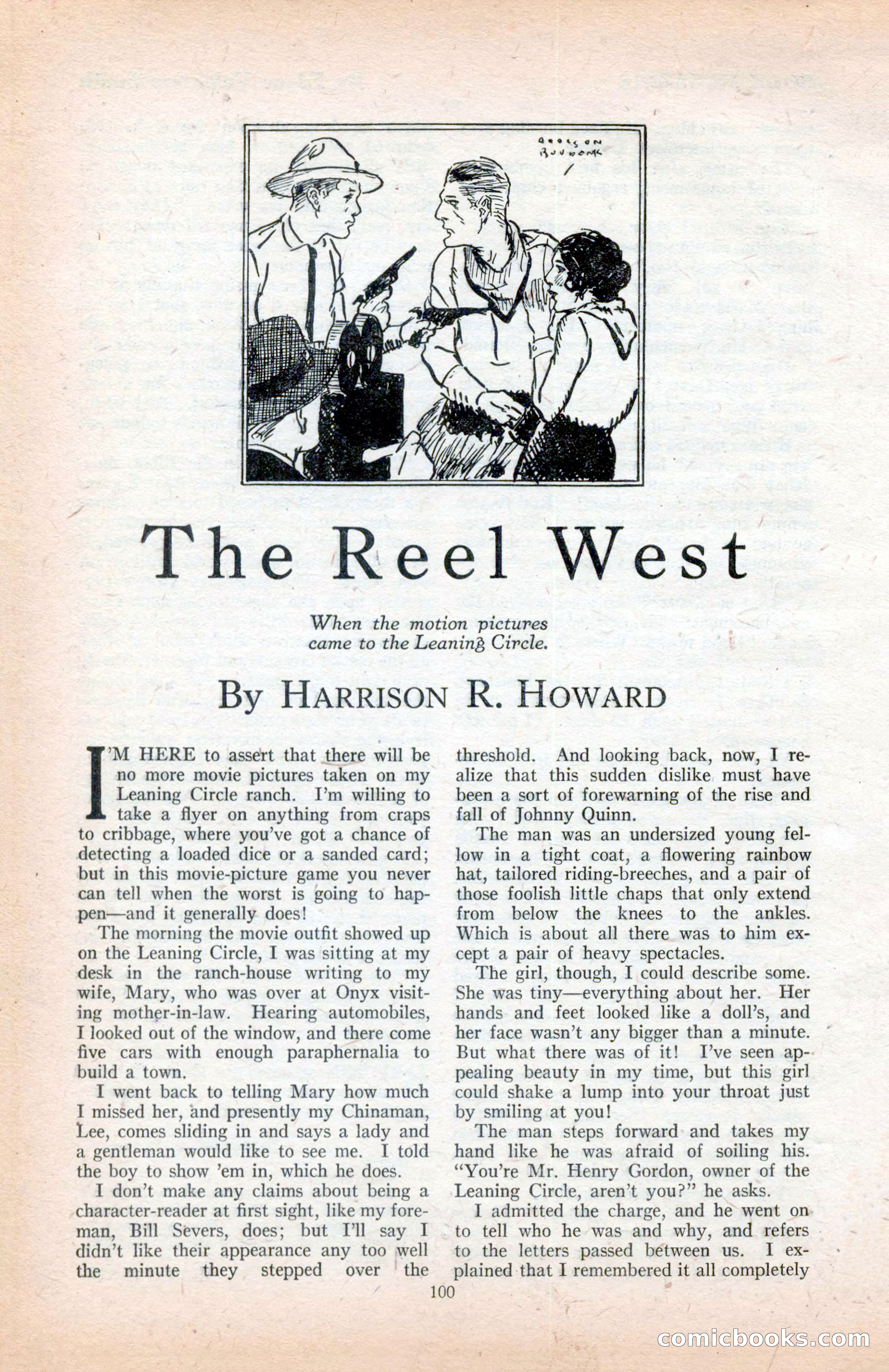 The Blue Book Magazine, January 1922 — page 106 of 208