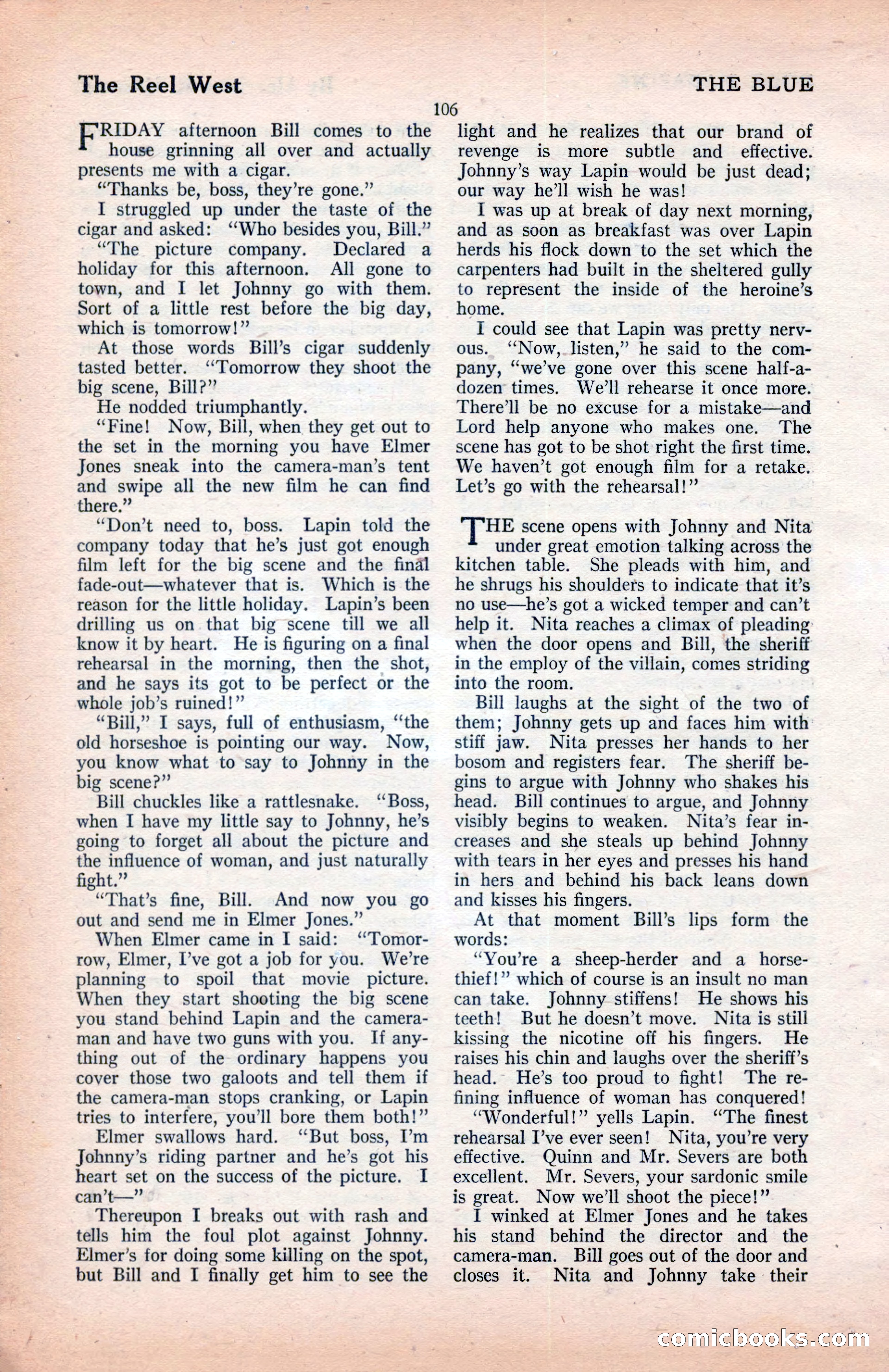 The Blue Book Magazine, January 1922 — page 112 of 208