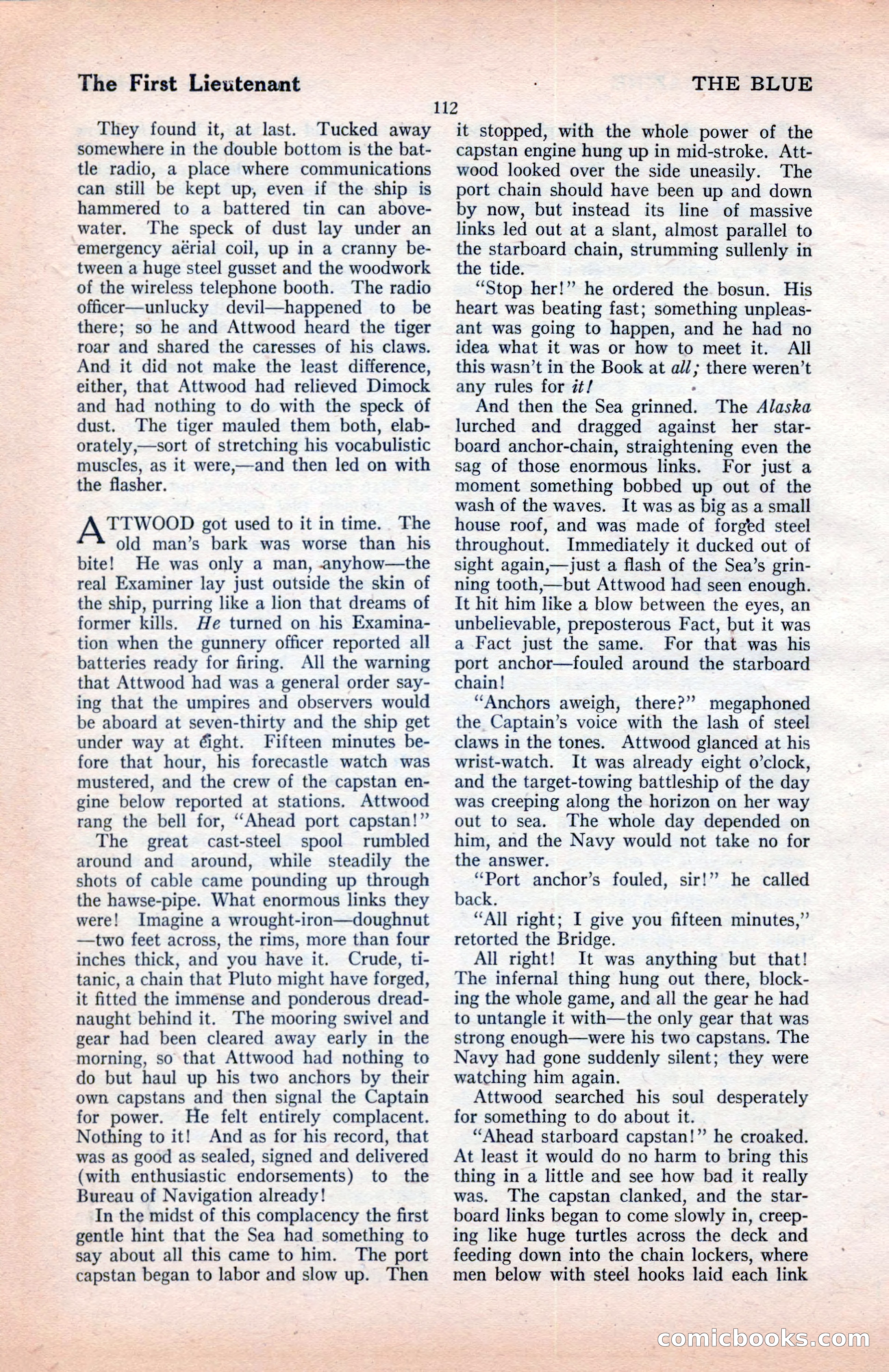 The Blue Book Magazine, January 1922 — page 118 of 208