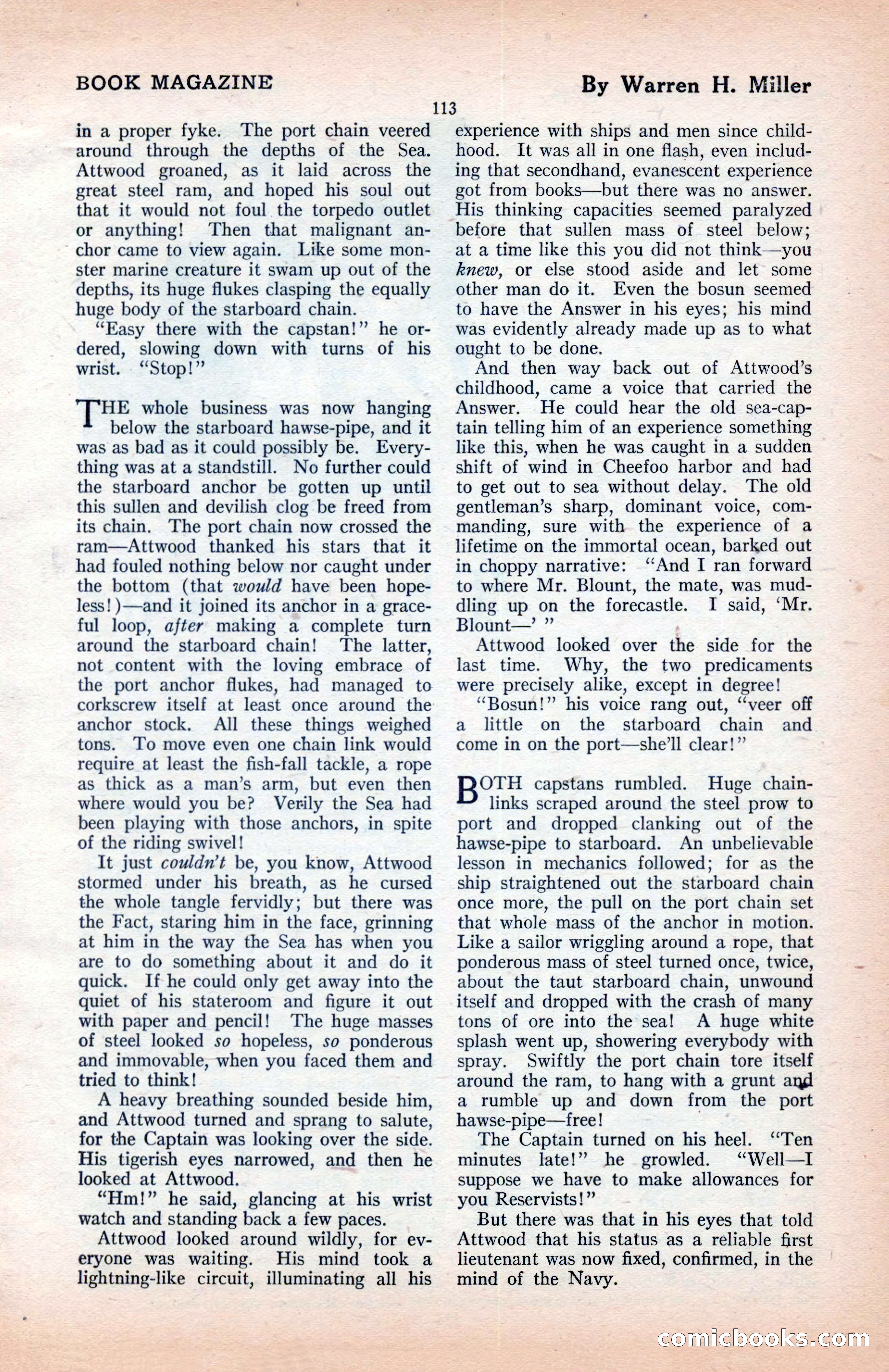 The Blue Book Magazine, January 1922 — page 119 of 208