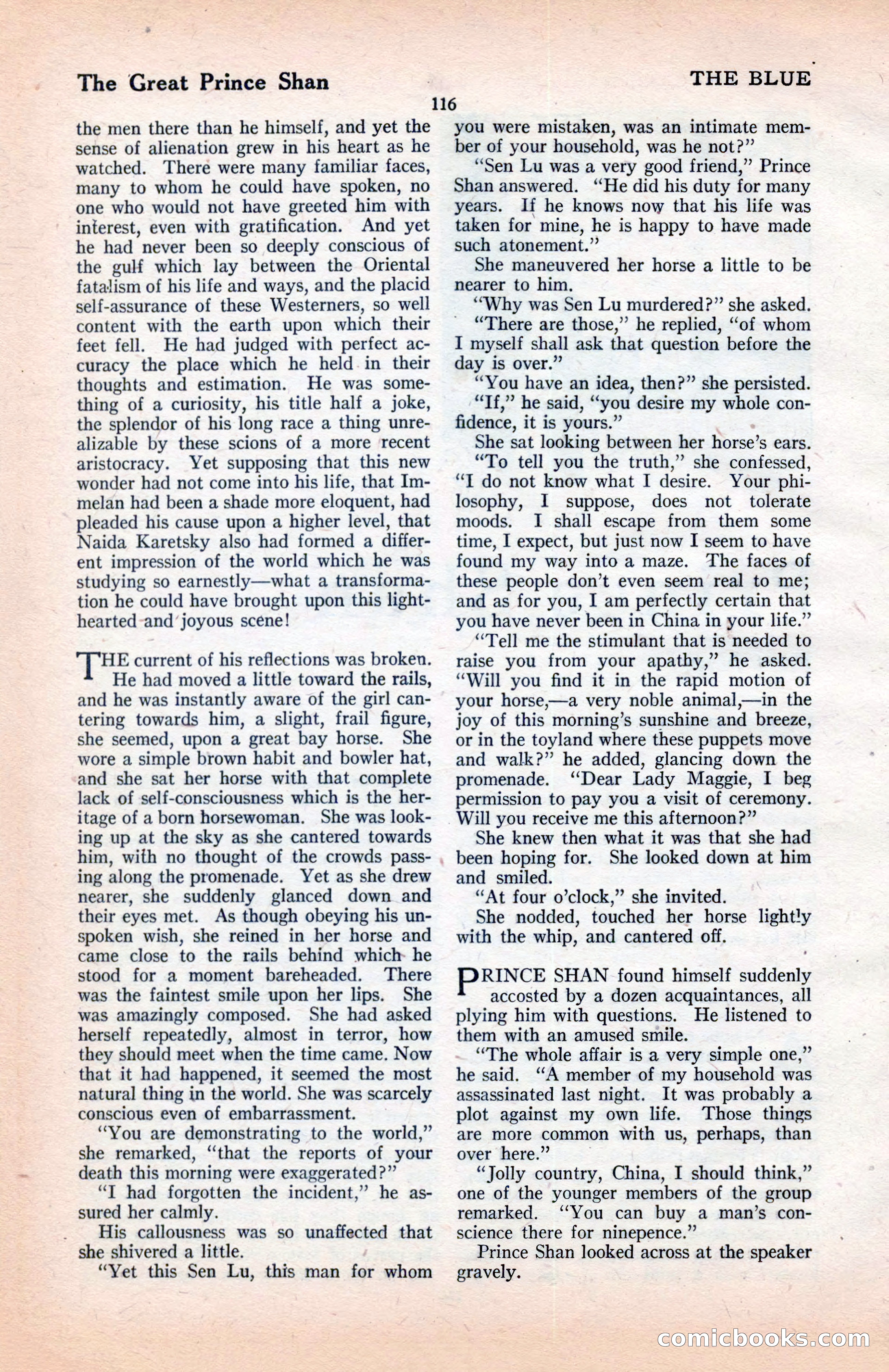 The Blue Book Magazine, January 1922 — page 122 of 208