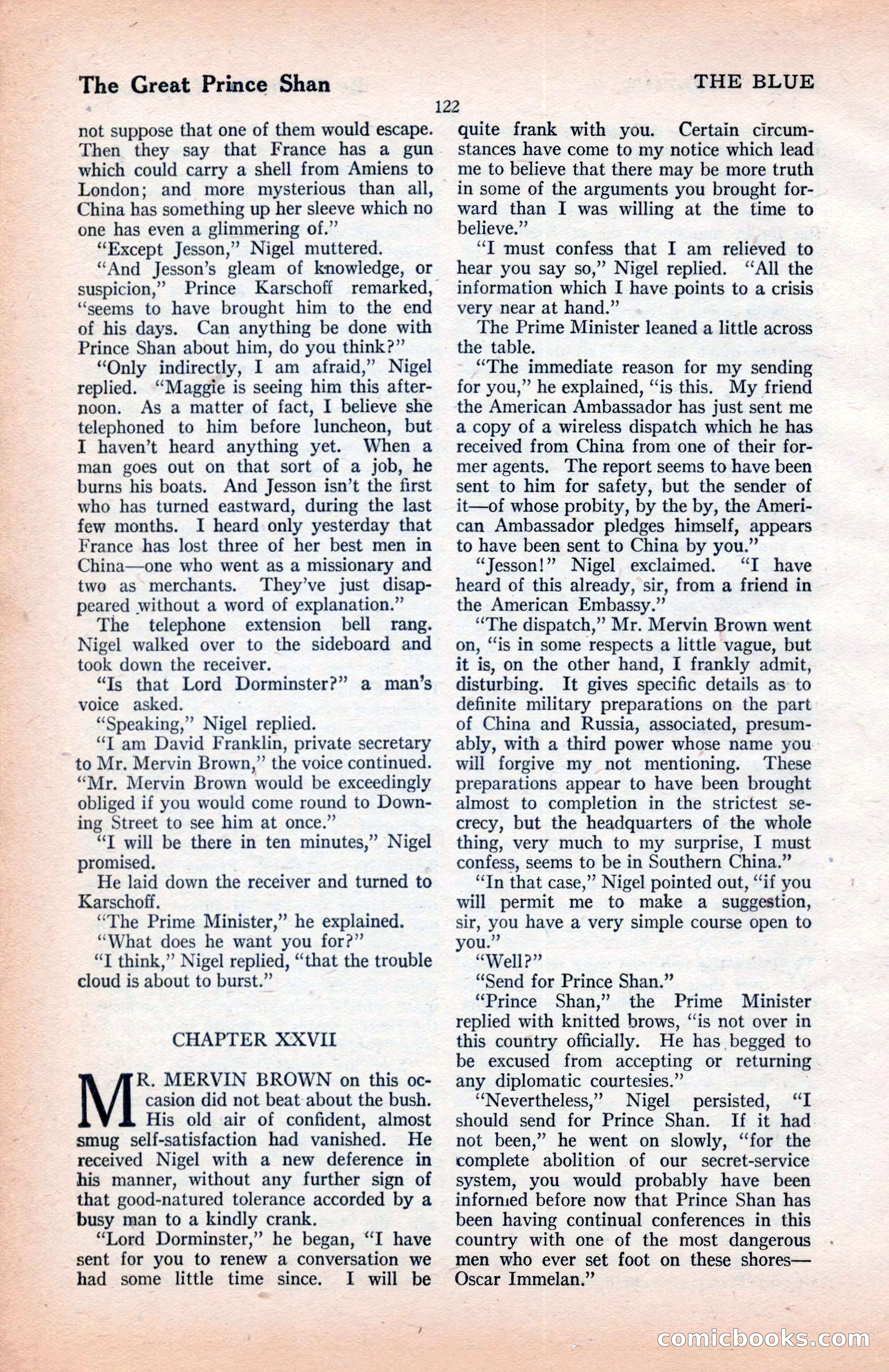 The Blue Book Magazine, January 1922 — page 128 of 208
